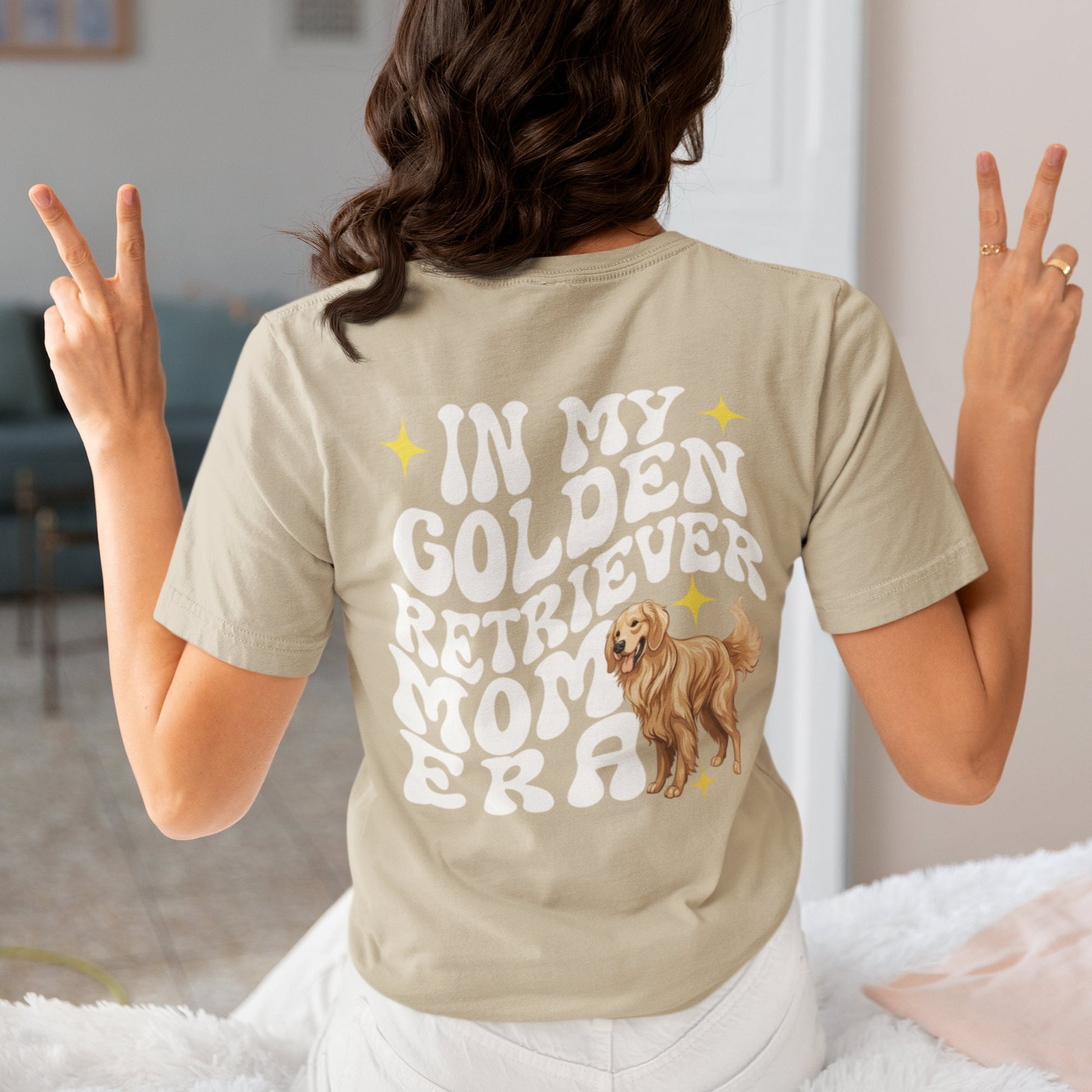 Golden Retriever dog Trendy mom dog dad shirt dog lover 
 gifts Personalized Unisex Winter Summer crewneck for dog mama Golden retriever sweatshirt tshirt and hoodie