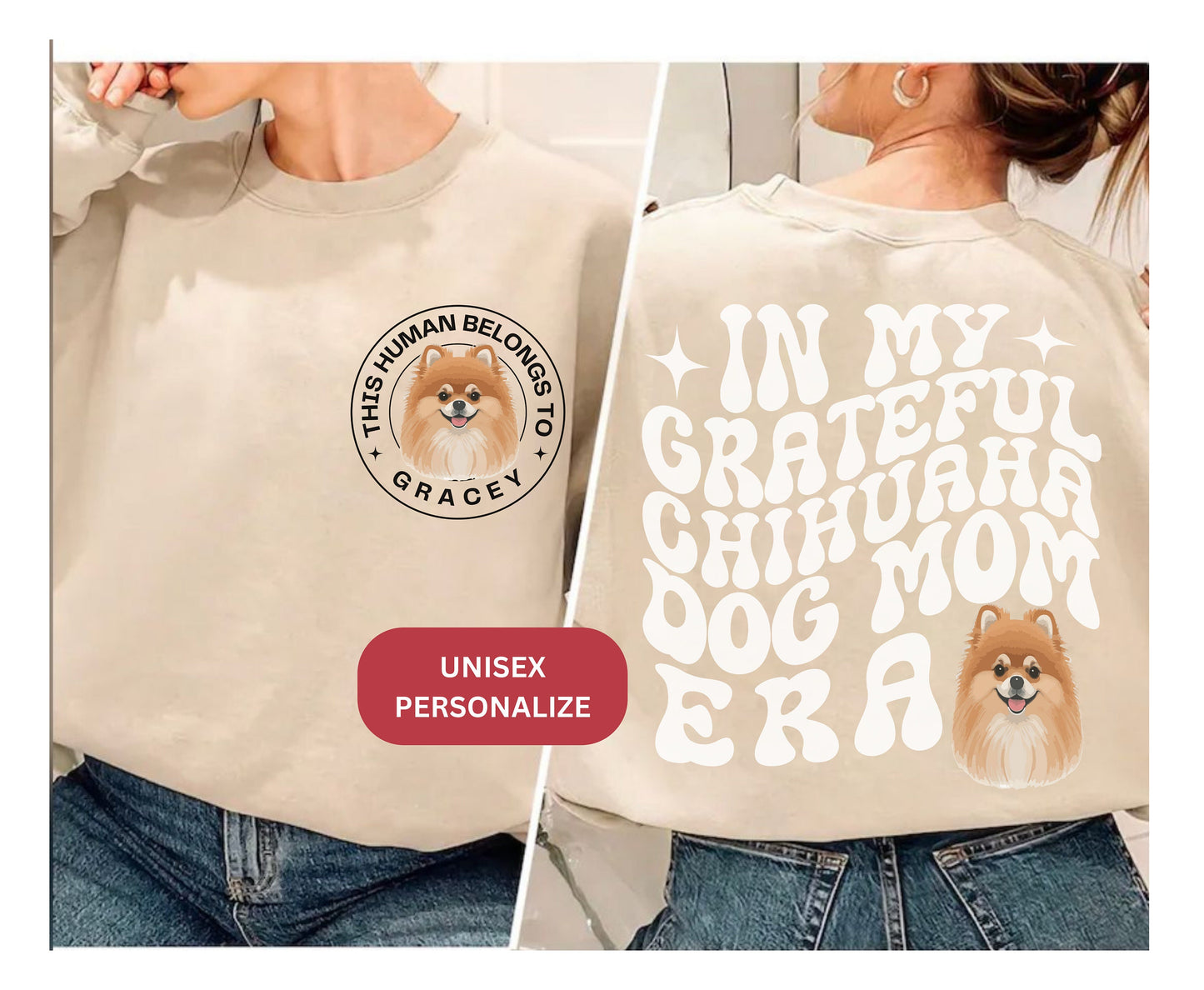 Chihuahua dog Trendy mom dog dad shirt dog lover 
 gifts Personalized Unisex Winter Summer crewneck for dog mama English bulldog sweatshirt tshirt and hoodie