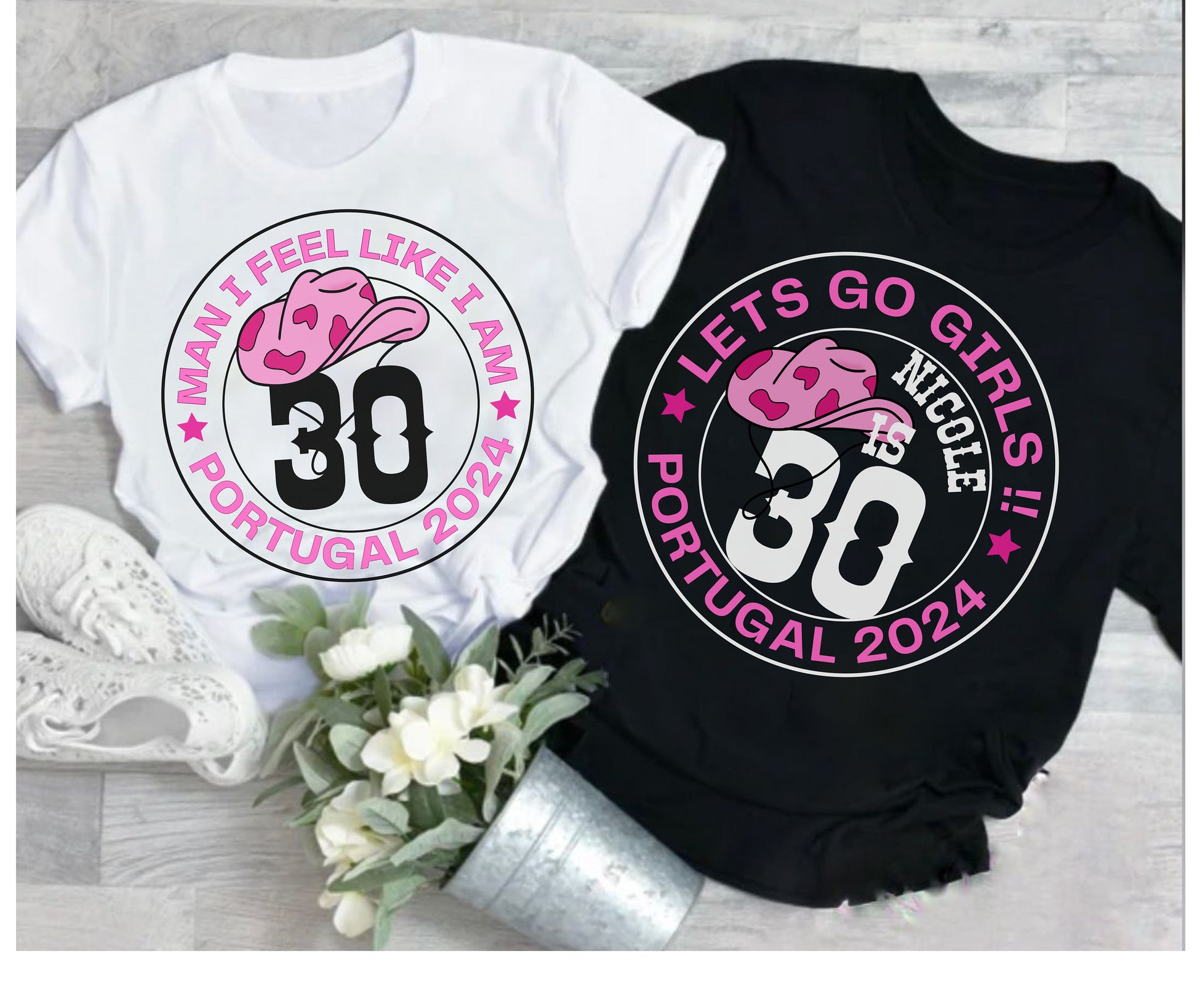 30th Western-Themed Birthday Shirt Cowgirl Sweatshirt 30th Cowboy Birthday Party Tee Shirts for Country Birthday Babe Tank top for Men Women