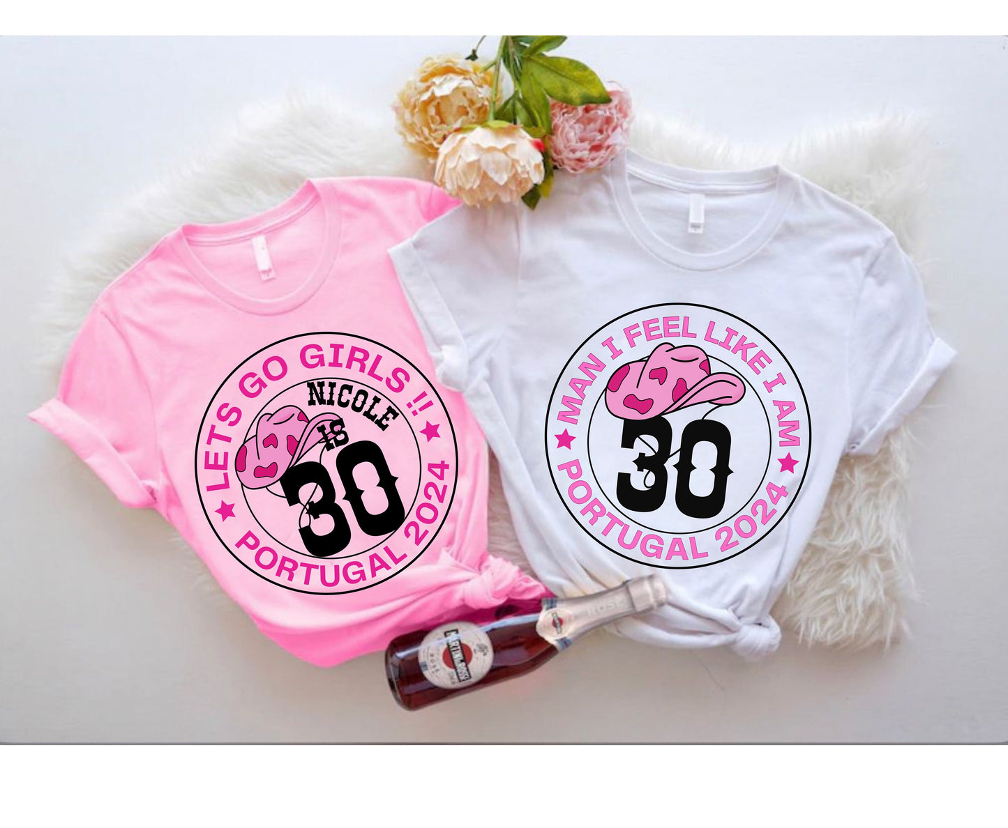 30th Western-Themed Birthday Shirt Cowgirl Sweatshirt 30th Cowboy Birthday Party Tee Shirts for Country Birthday Babe Tank top for Men Women