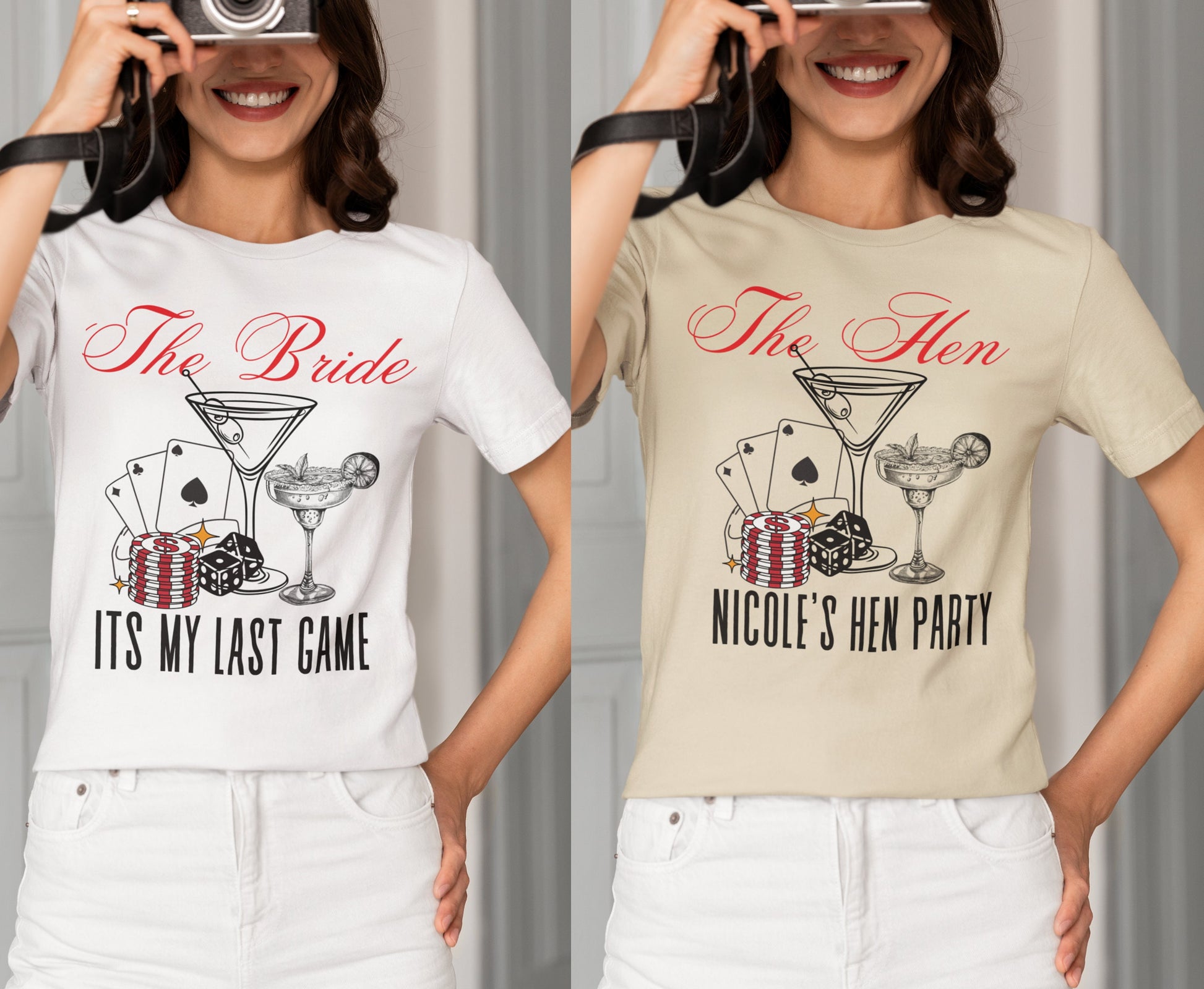 Casino Themed Hen Party Shirt cocktail, Casino game night bachelorette sweatshirt tshirt