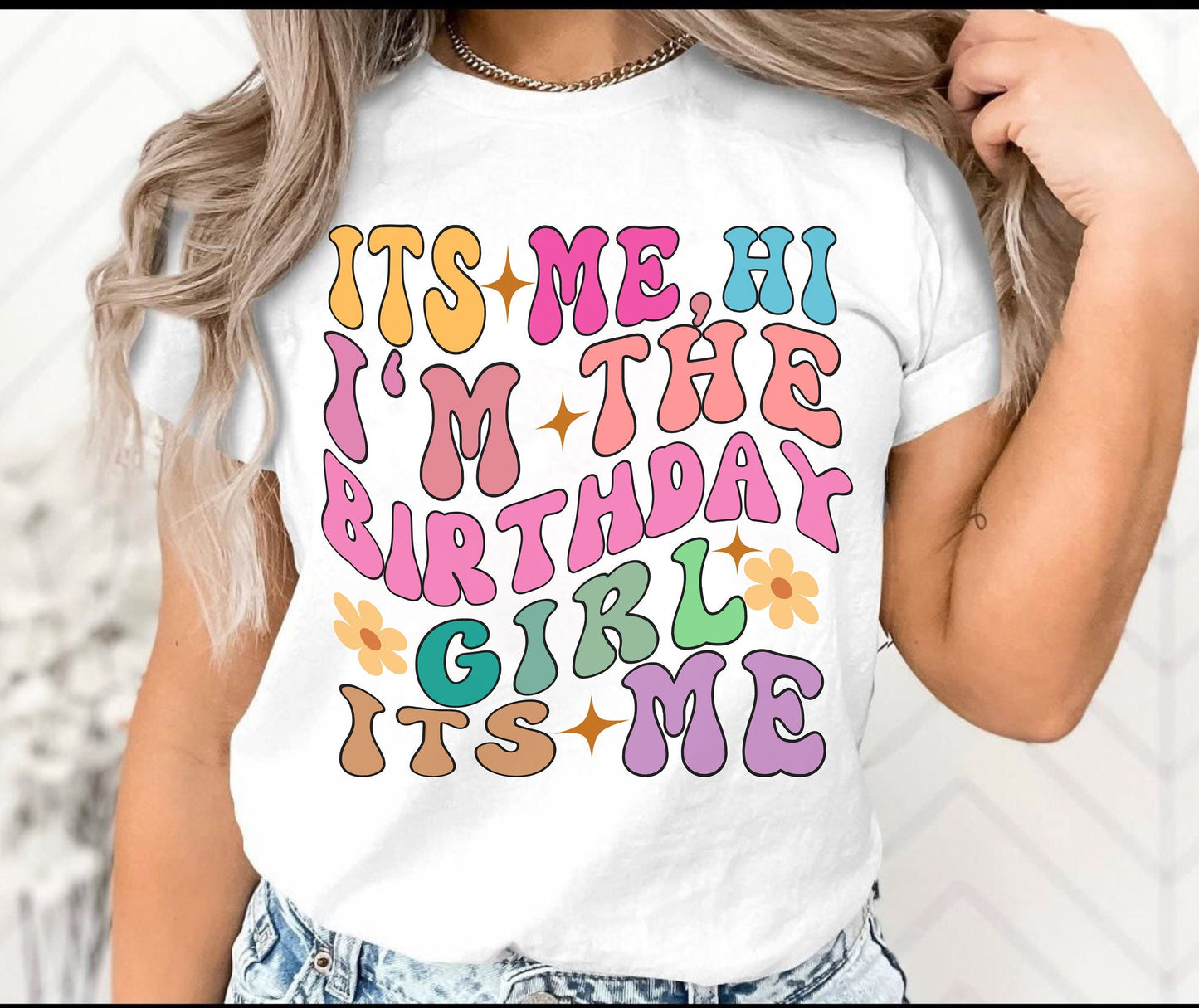 Retro Birthday Girl Shirt - Fun Womens Tee for 25th or 30th Birthday