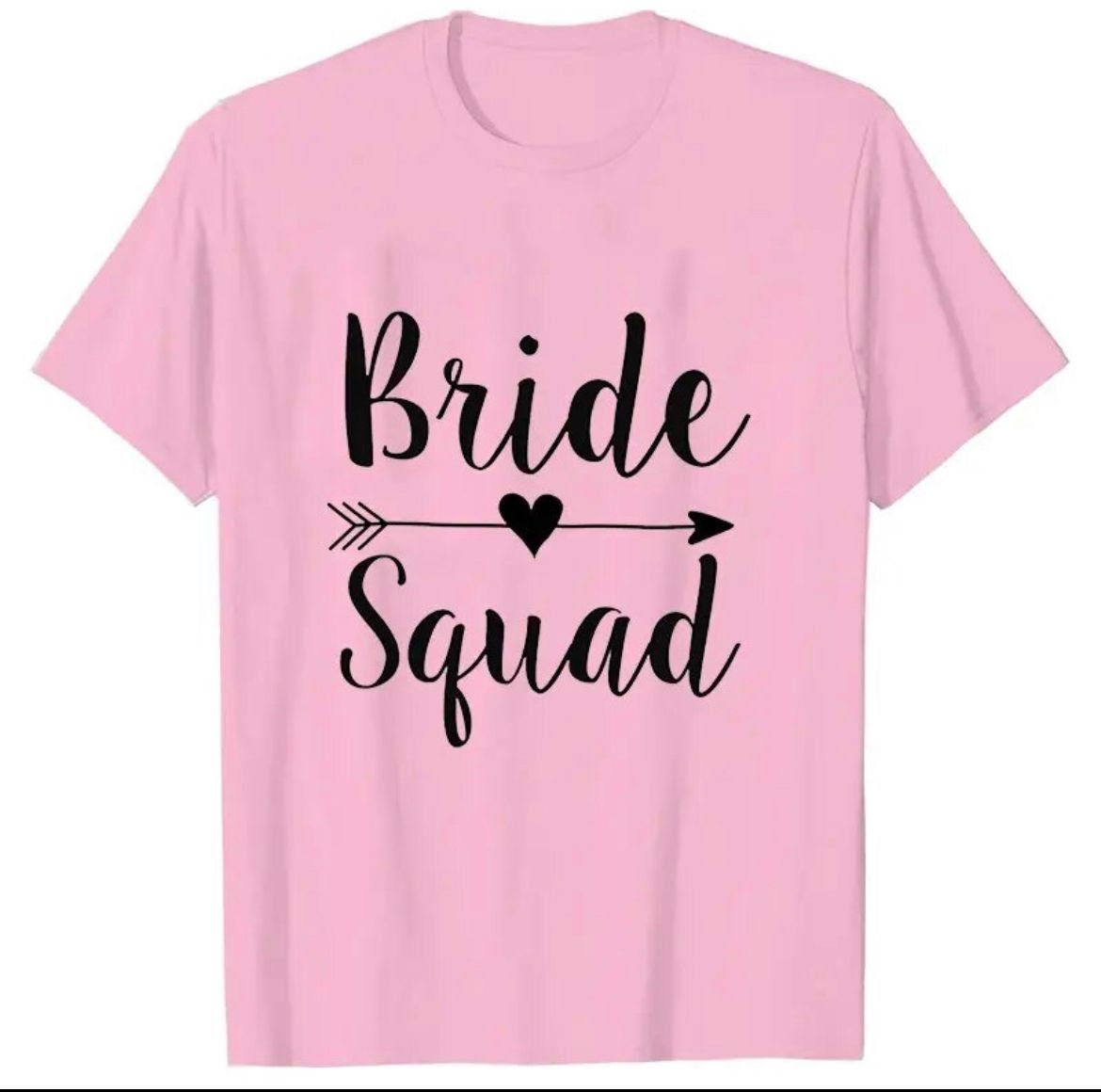 Bride Bride Squad Tshirt for men women