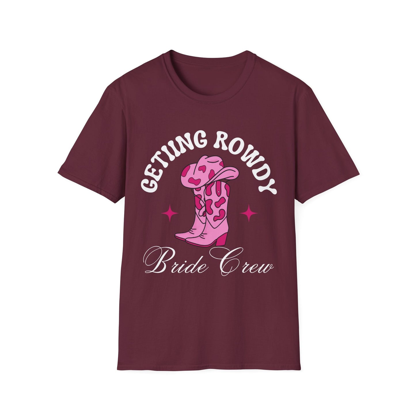 Western Hen Party T-Shirts for Bride and Bridesmaids - Last Rodeo Theme