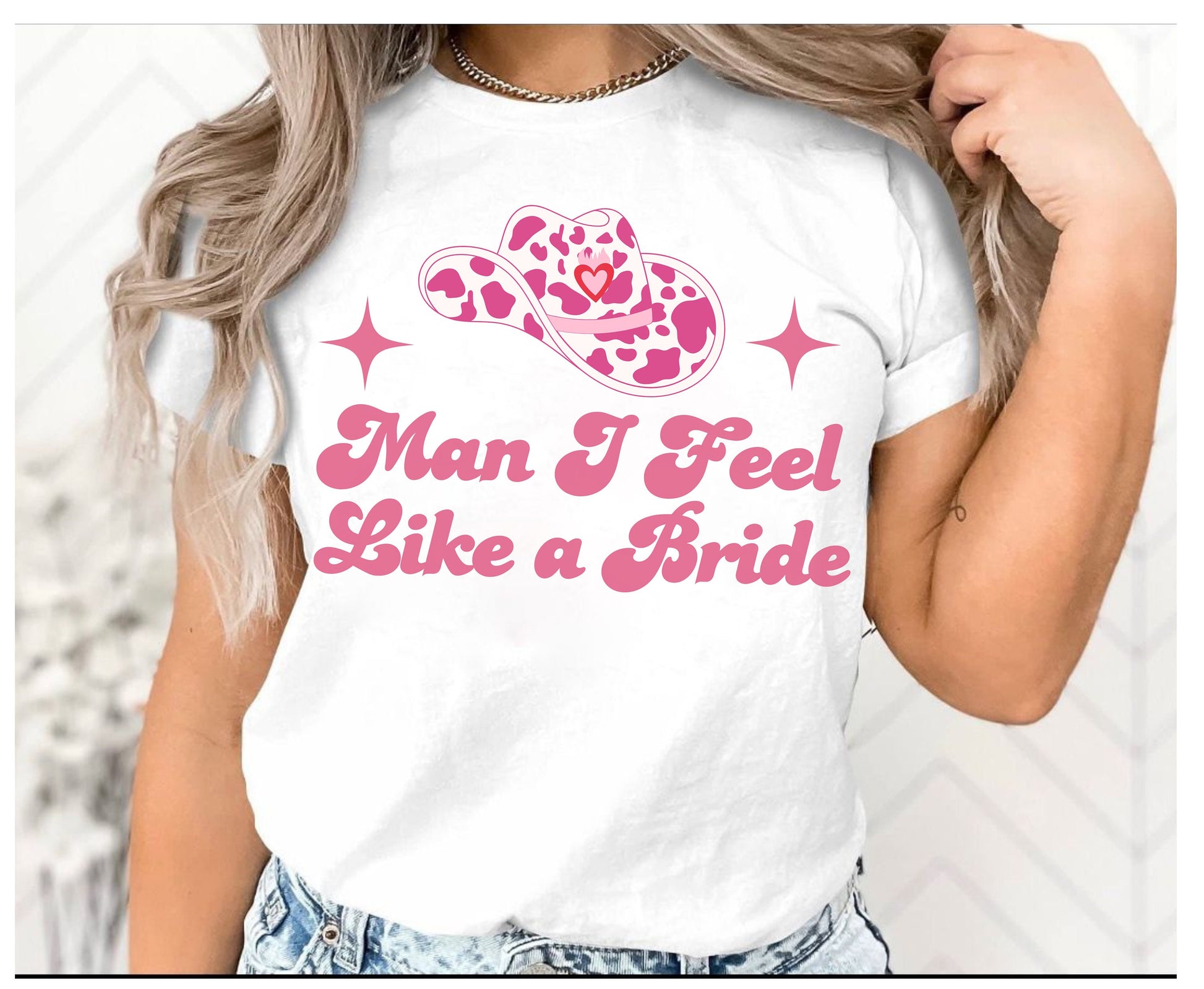 Western themed Bride Bridesmaid SHIRT for cowgirl bachelorette