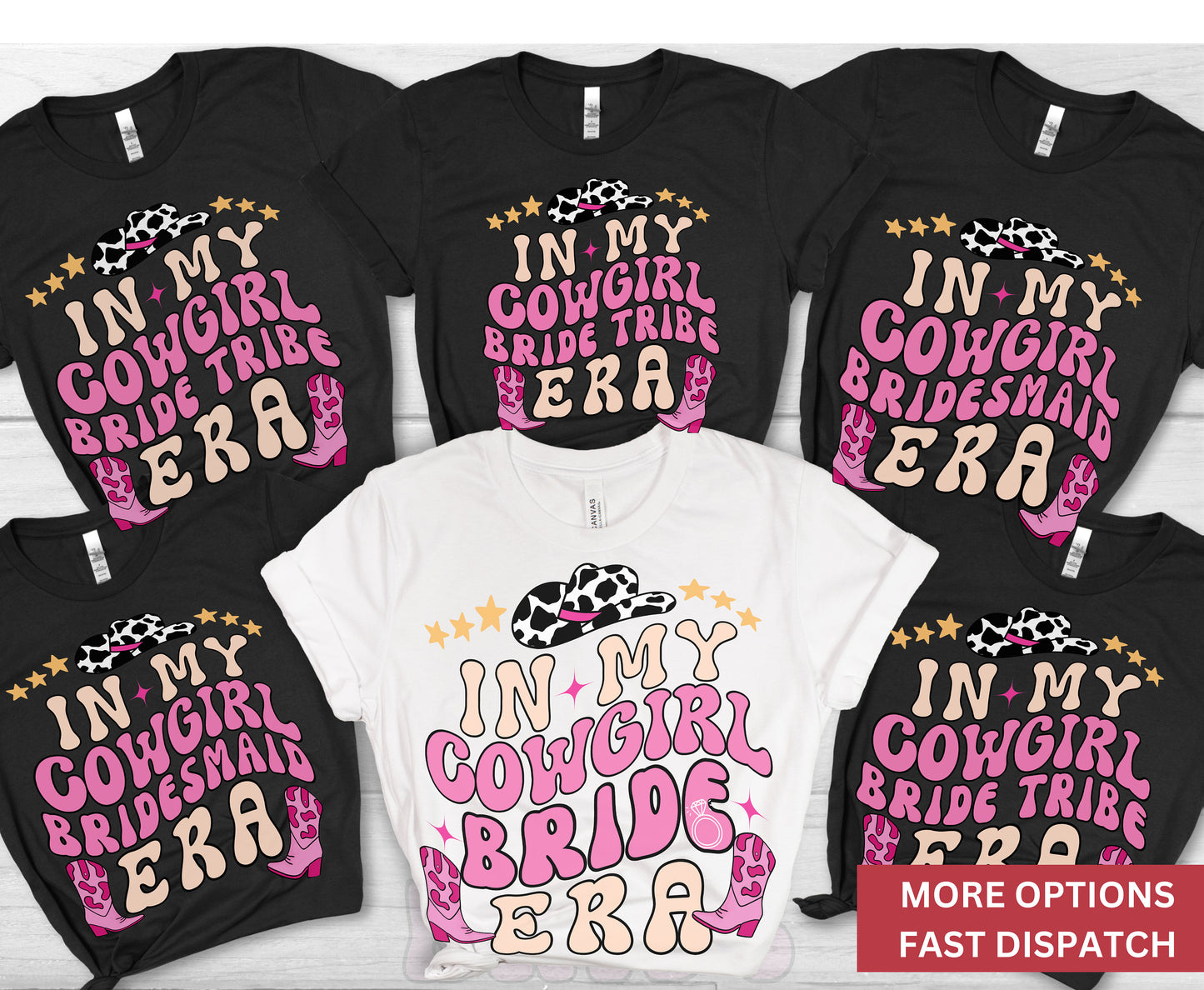 Western Themed Hen Party T Shirts, Team Bride T Shirt, Hen Party Tee Last Rodeo Party Bachelorette Tshirt Gifts for Cowgirl bride Bridesmaid, Cowgirl Bride ERA shirt gifts for bachelorette