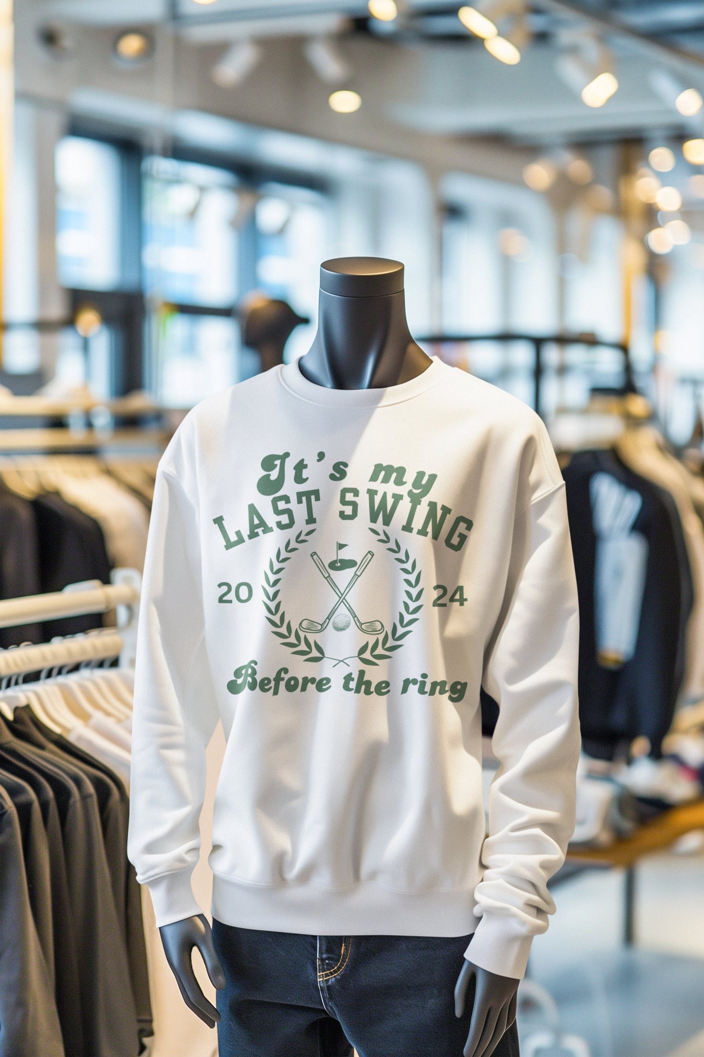 Richard&#39;s Last Swing before the Ring Golf themed shirt