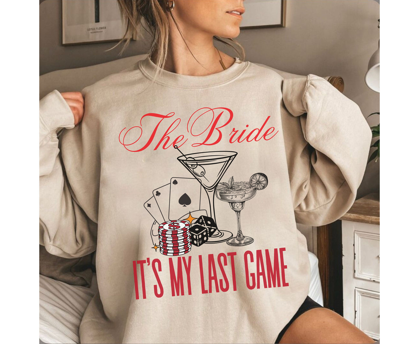 Last Rodeo Bachelorette Casino Cocktail Hen Party Shirt sweatshirt Tshirt for bride bridesmaid