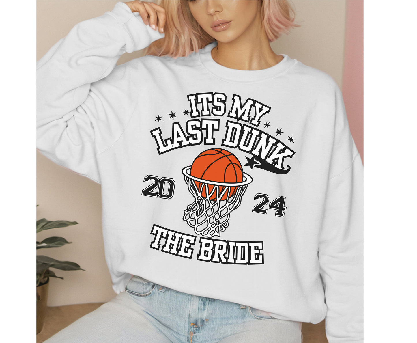 Basketball themed bachelorette bride bridesmaid shirt for men women unisex Basket ball hen party shirt