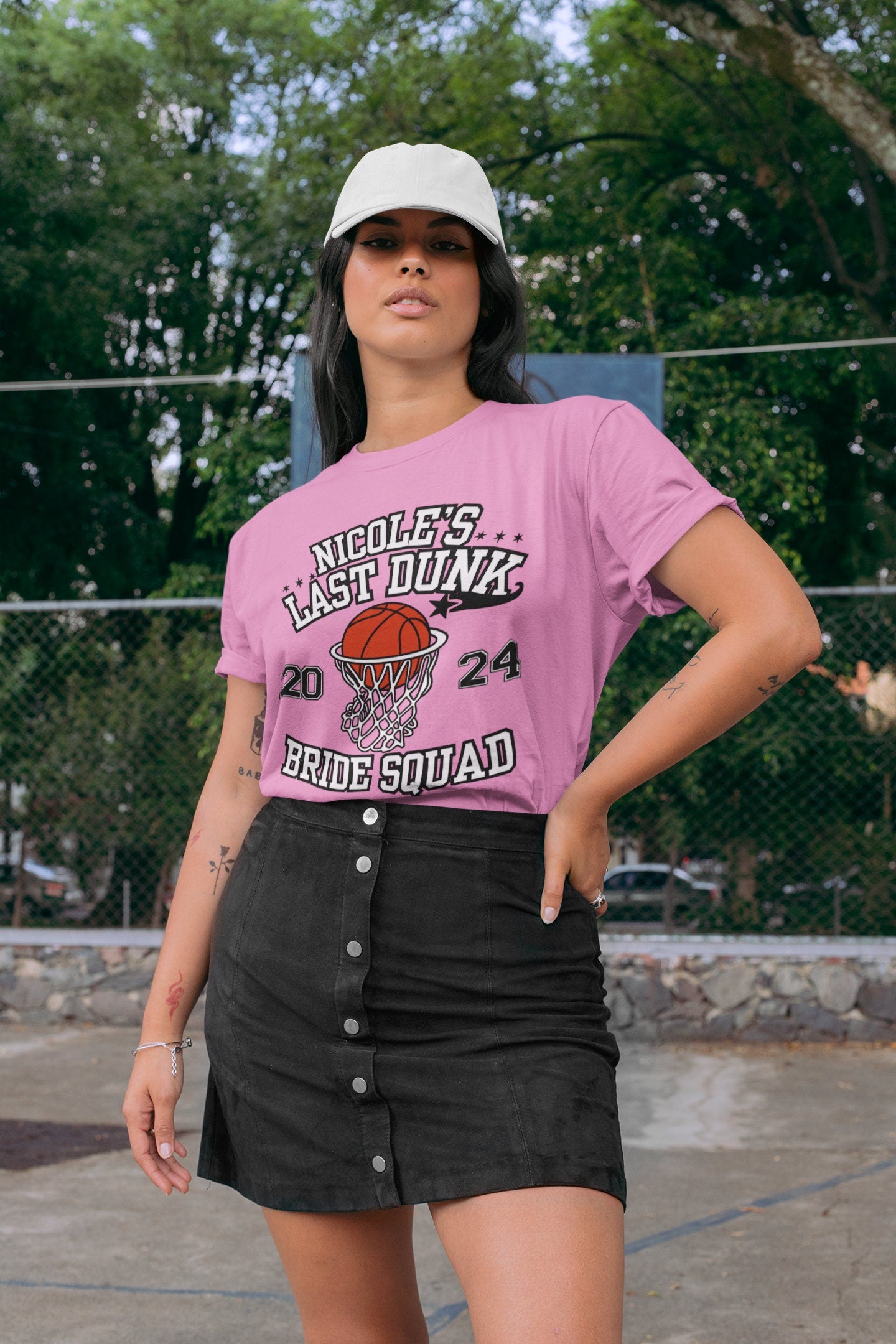 Basketball themed bachelorette bride bridesmaid shirt for men women unisex Basket ball hen party shirt