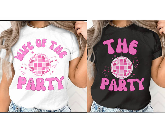 Retro Hen Party Shirts - Bride  Bridesmaid Matching Tees