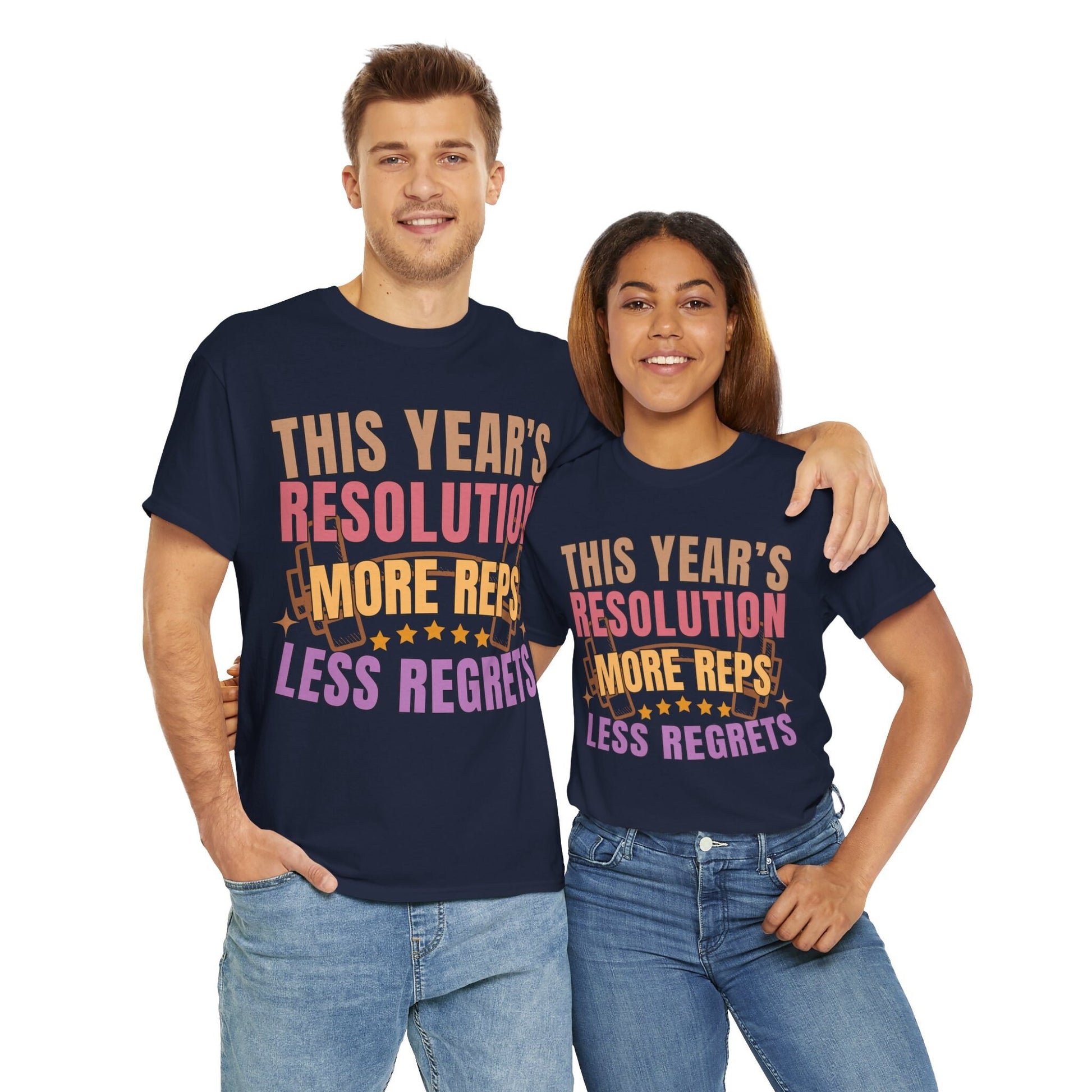 Unisex New year shirt for men women Gym shirt gym quotes for him for her