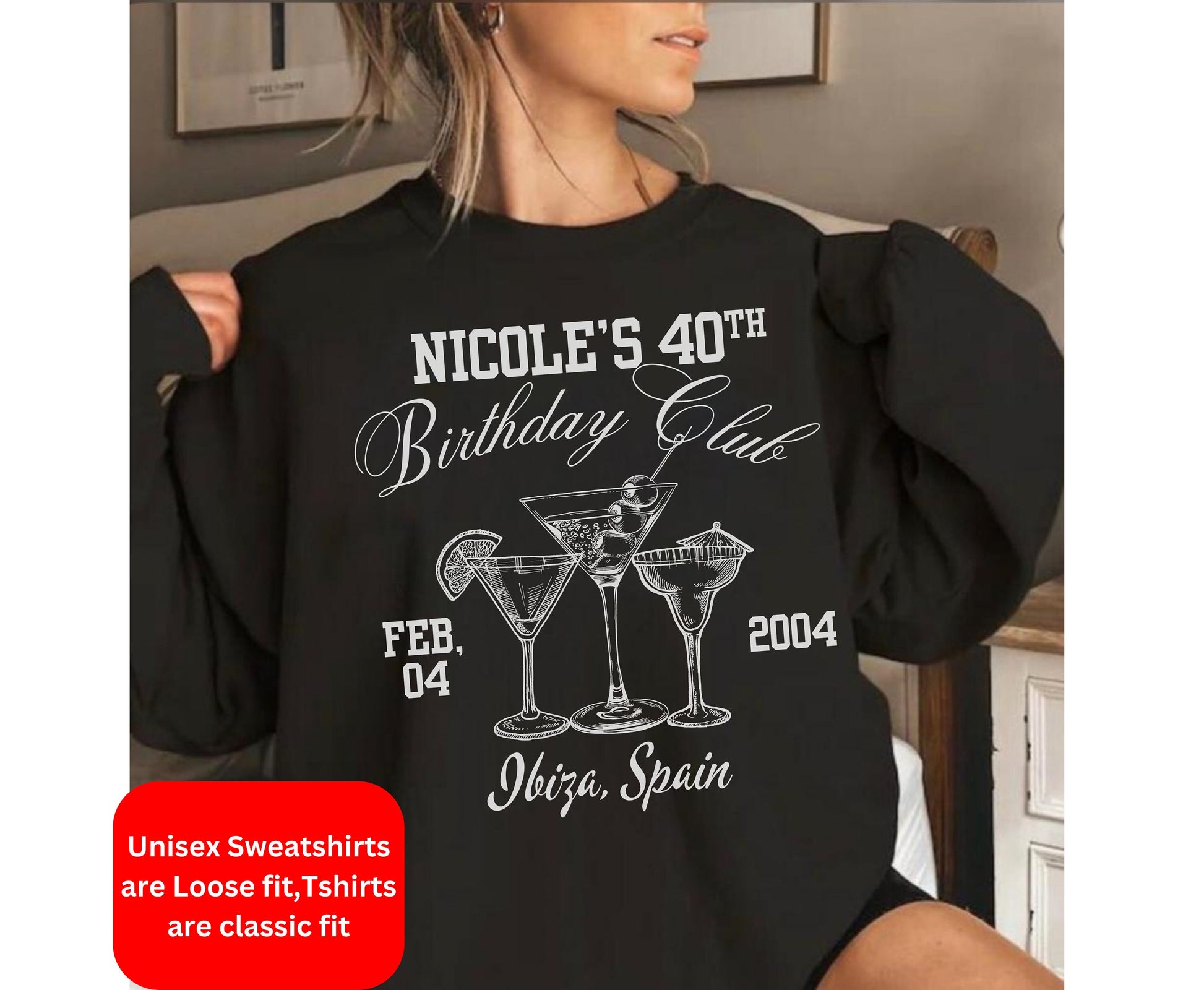 Custom Birthday Party Shirt cocktail themed Birthday Babe shirt