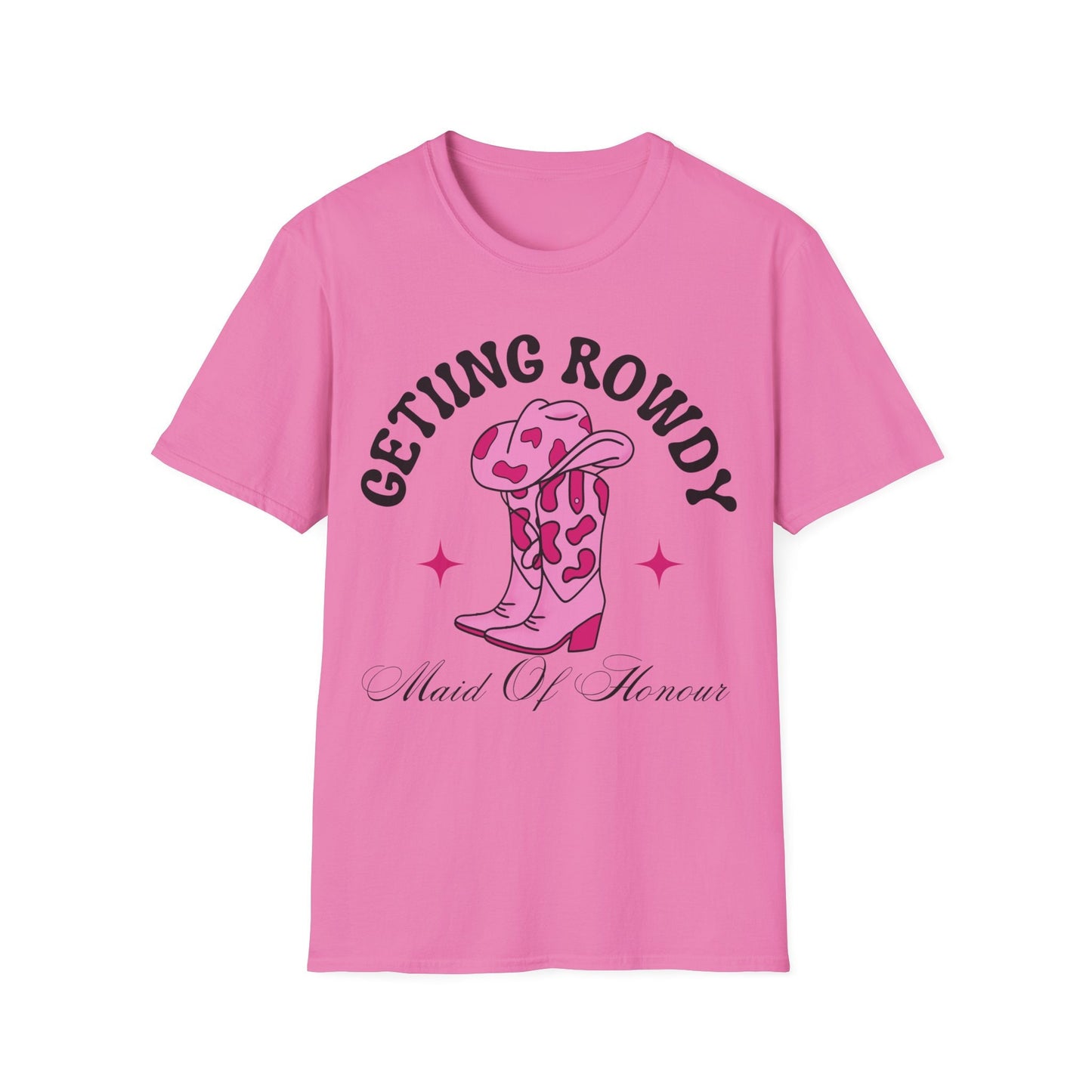 Western Hen Party T-Shirts for Bride and Bridesmaids - Last Rodeo Theme