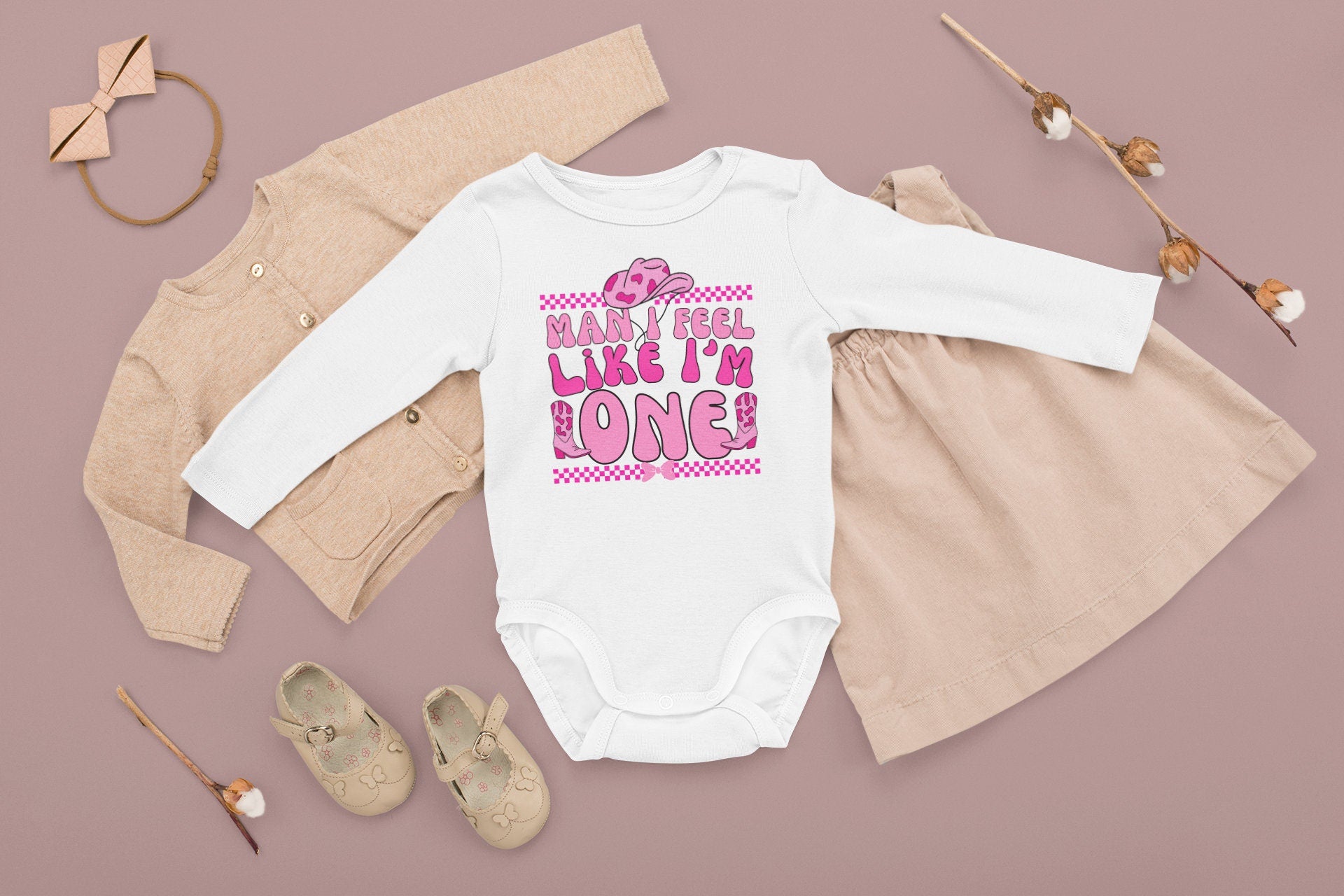 Western western themed 1st birthday shirt for GIRL family matching shirt for 1st Birthday party