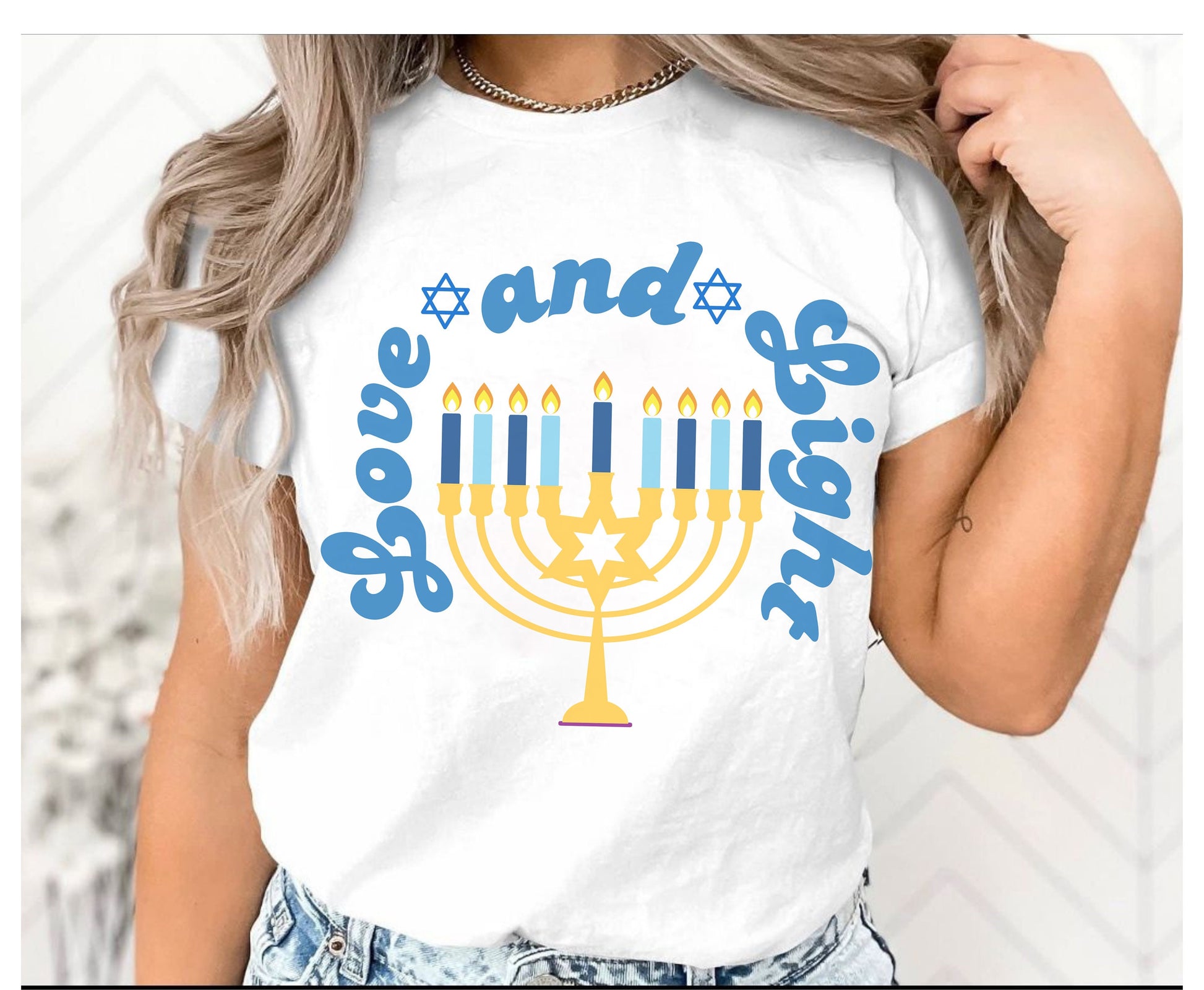 Hannukah Shalom shirt gift for men women jewish party shirt gifts for mom dad wife husband matching family shirt