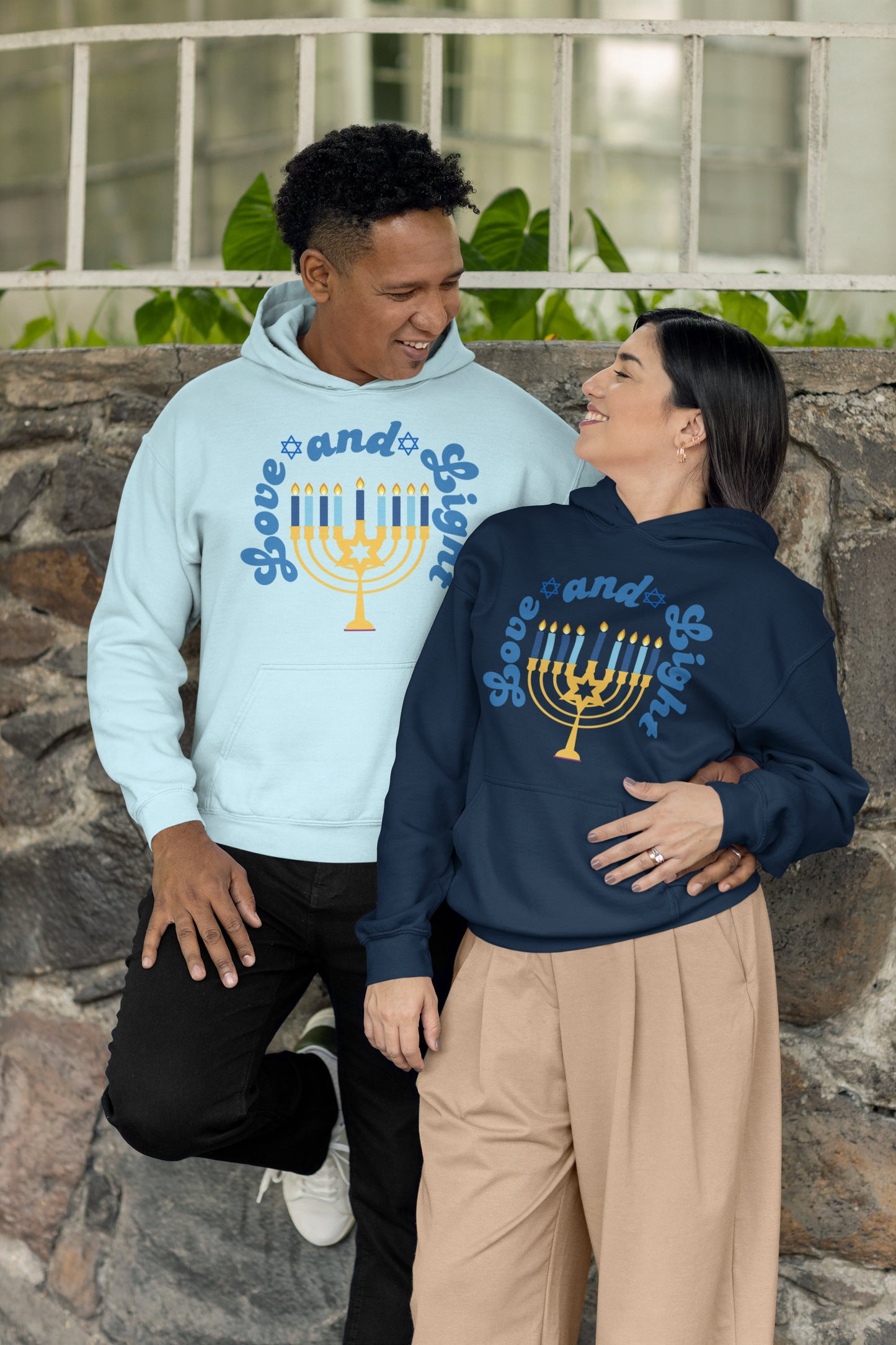 Hanukkah Matching Family Shirts - Hoodie Sweatshirt Tee - Jewish Party Gift