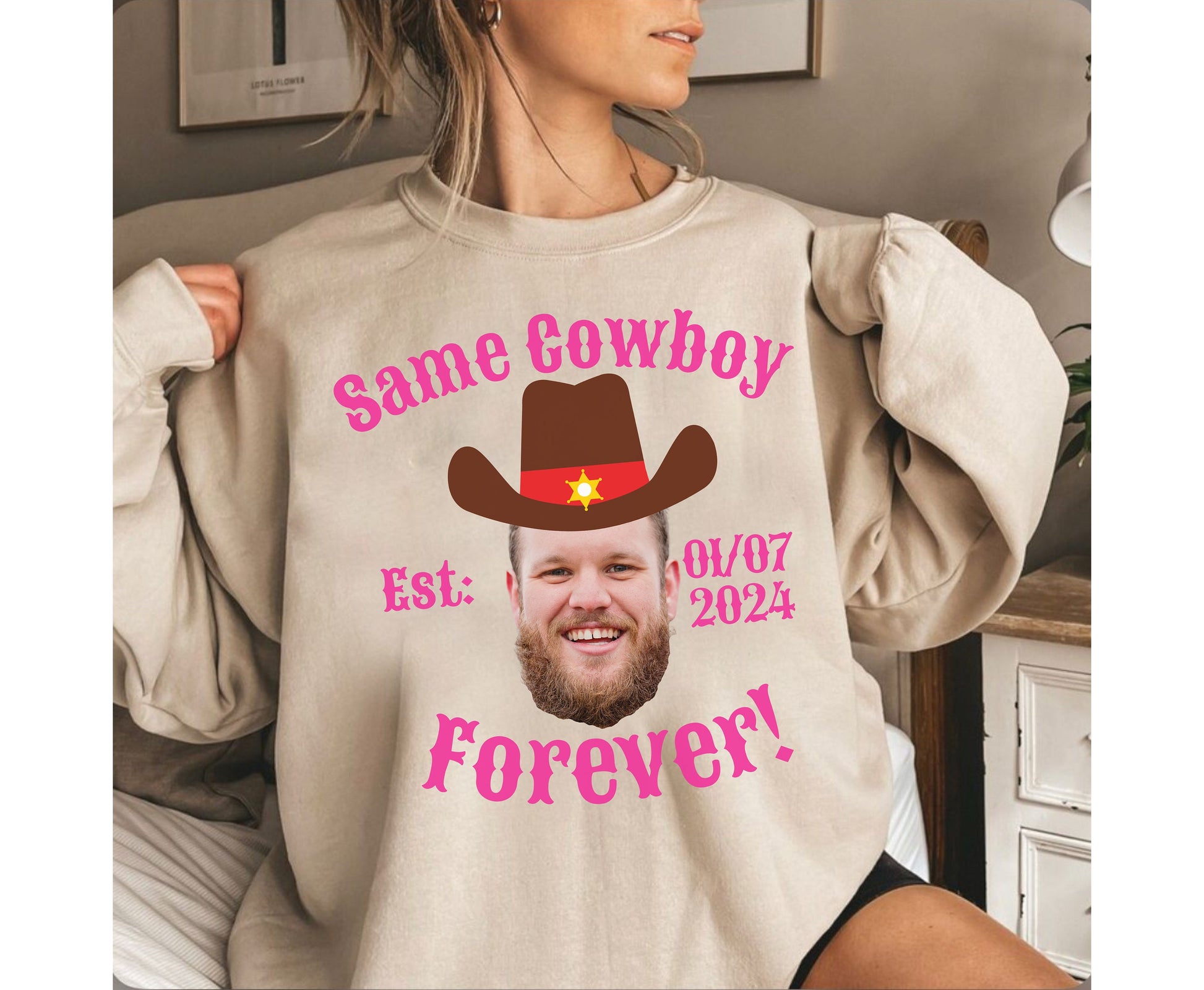 Cowboy forever gift for bride to be, bachelorette shirt, hen do shirt, hen party shirt, cowboy western themed hen party shirt, bride bridesmaid shirt