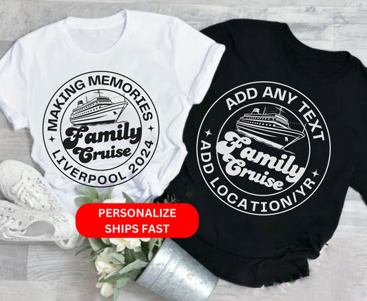 Family Cruise 2023 Shirts, Making Memories Together, Family Vacation Shirt, Matching Cruise Tee, Family Cruise Tshirt, Cruise Trip T-shirt