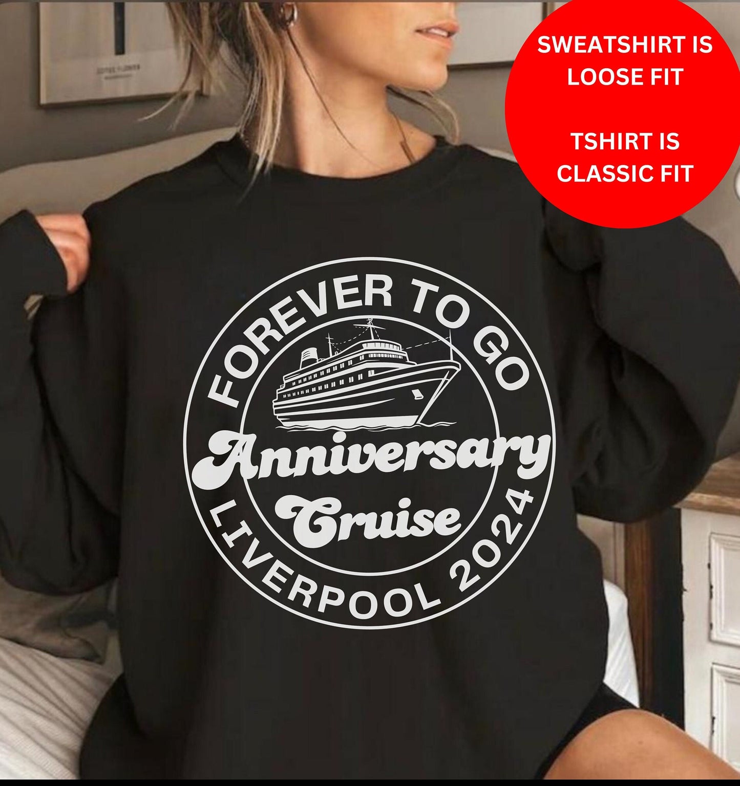 Anniversary Cruise 2024 Shirt, Matching Couple Shirt, Anniversary Trip Shirts, Wedding Shirt, Cruise Party Shirt, Anniversary Vacation Shirt