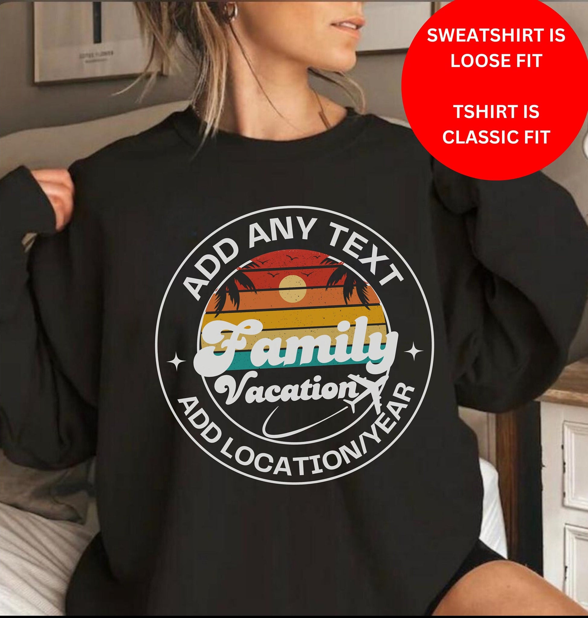 Custom Location family vacation T Shirt Matching family vacation Crew Tee beach Party Shirt Island Bday Gift Birthday Cruising Family Trip