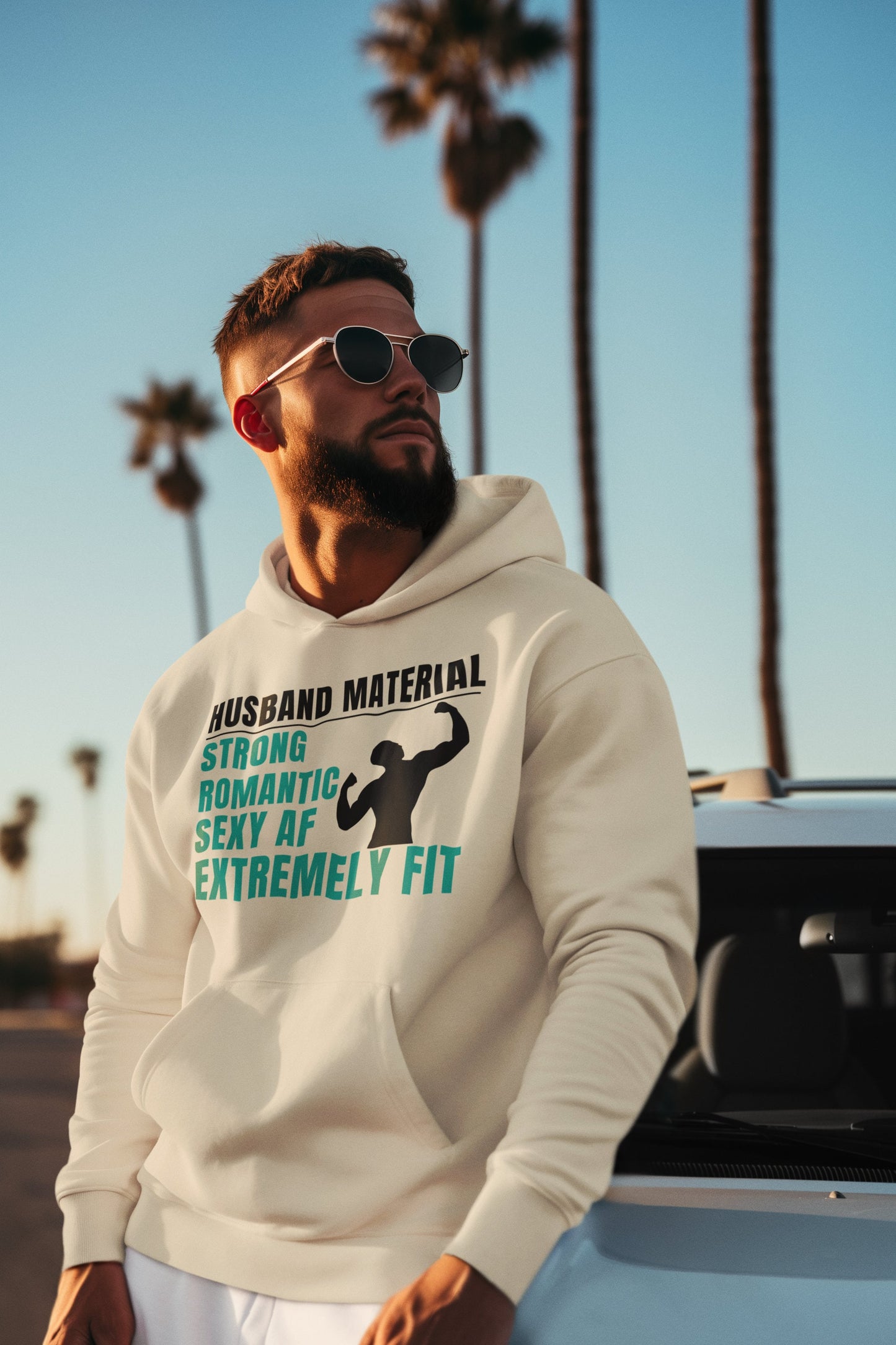 Funny gym gift for men | Husband Workout Shirt | Boyfriend gym shirts gifts for spouse | Father's Day Fitness Hoodie Sweatshirt Pump Cover