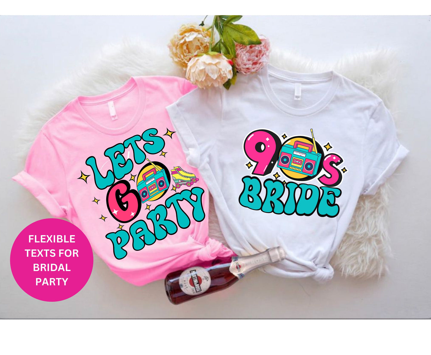 90s themed bachelorette 90s Hen party shirt