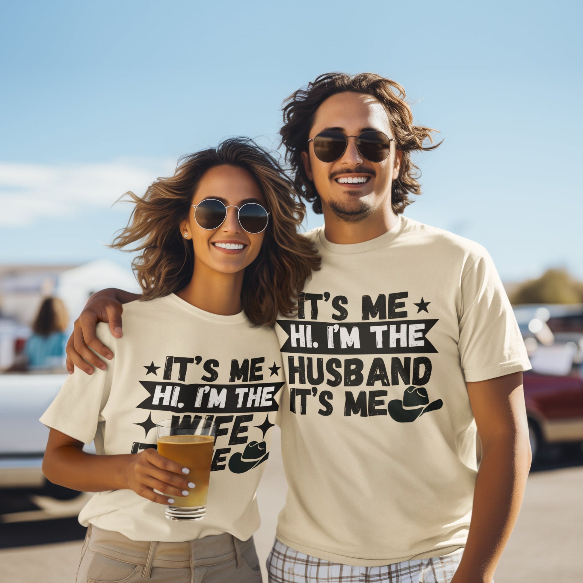 Couple Matching Cowboy western Shirt Unisex Couple gifts for  wife husband