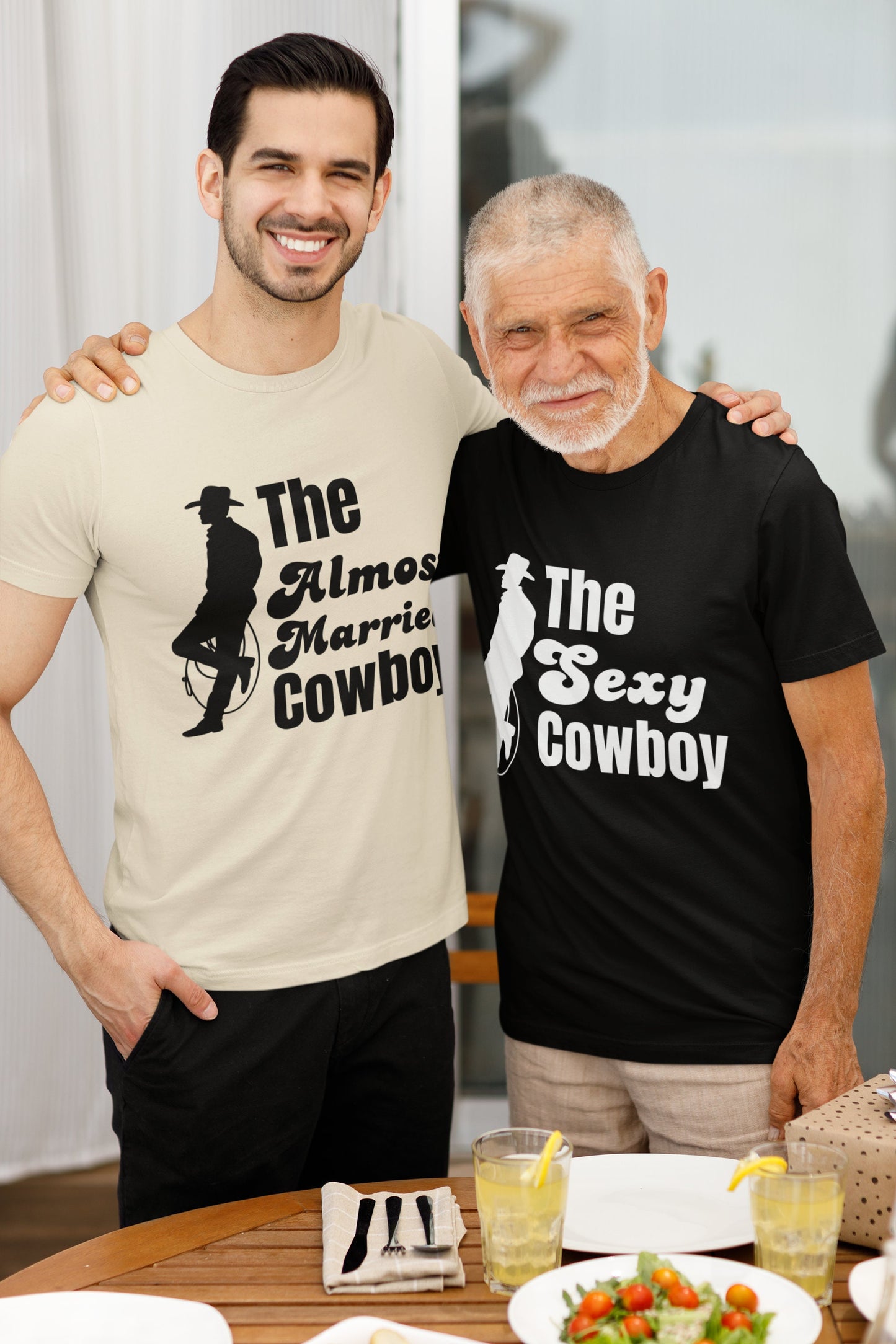 Western Themed Stag Party T Shirts - Cowboy Bachelor Party Shirts