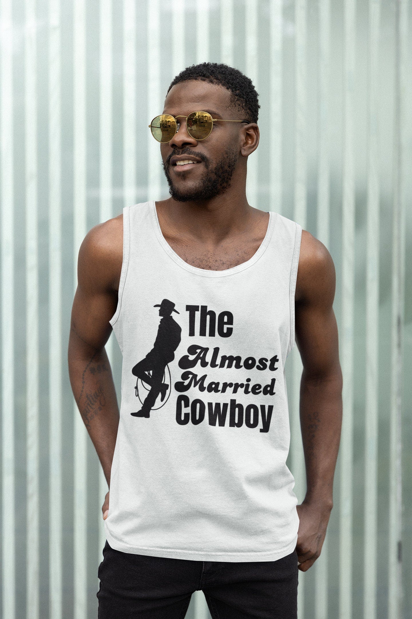 Western Themed Stag Party T Shirts - Cowboy Bachelor Party Shirts