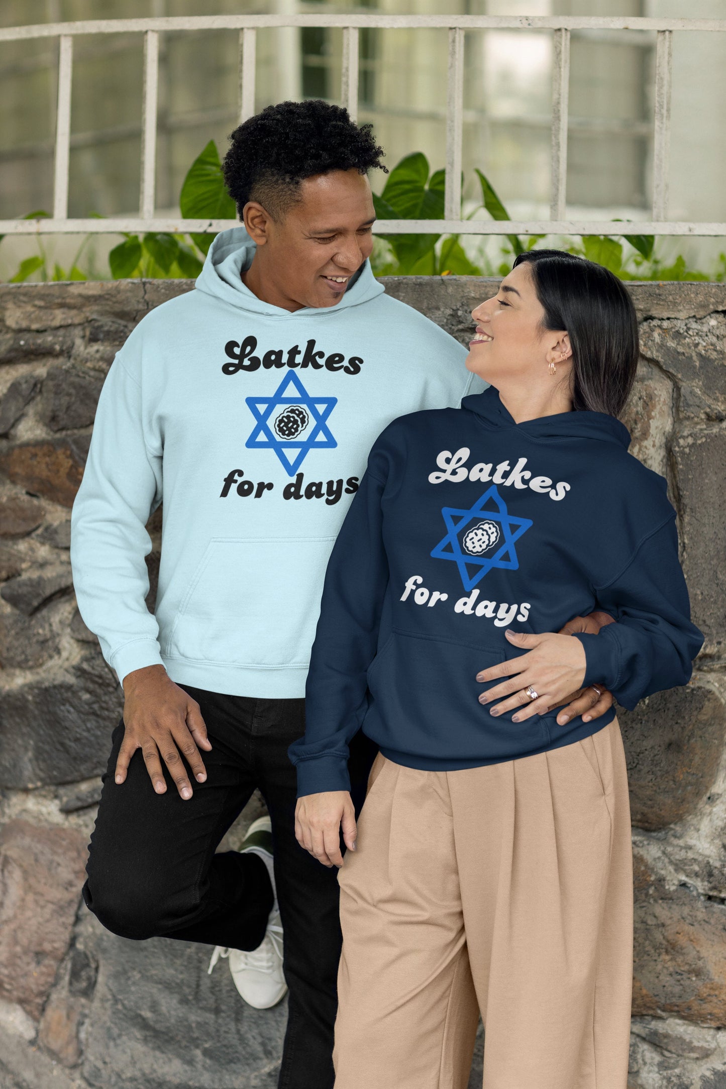 Jewish Hanukkah Matching Family Shirts - Trendy Gift for Holiday Party