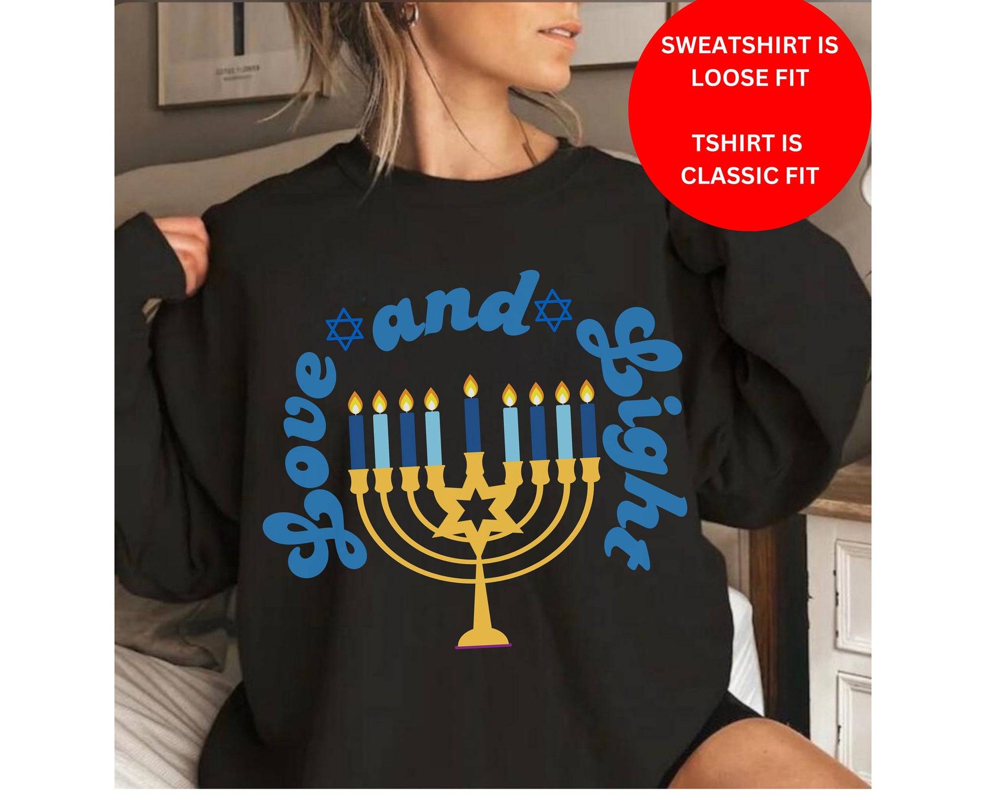 Hannukah Shalom shirt gift for men women jewish party shirt gifts for mom dad wife husband matching family shirt