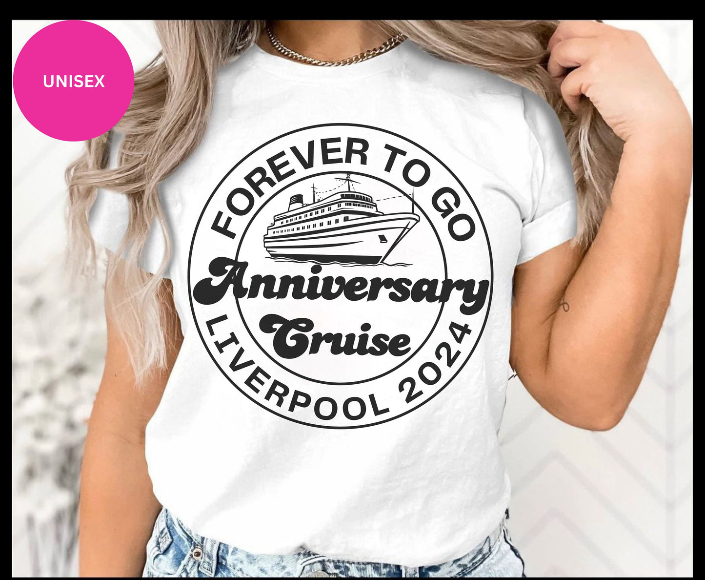 Anniversary Cruise 2024 Shirt, Matching Couple Shirt, Anniversary Trip Shirts, Wedding Shirt, Cruise Party Shirt, Anniversary Vacation Shirt