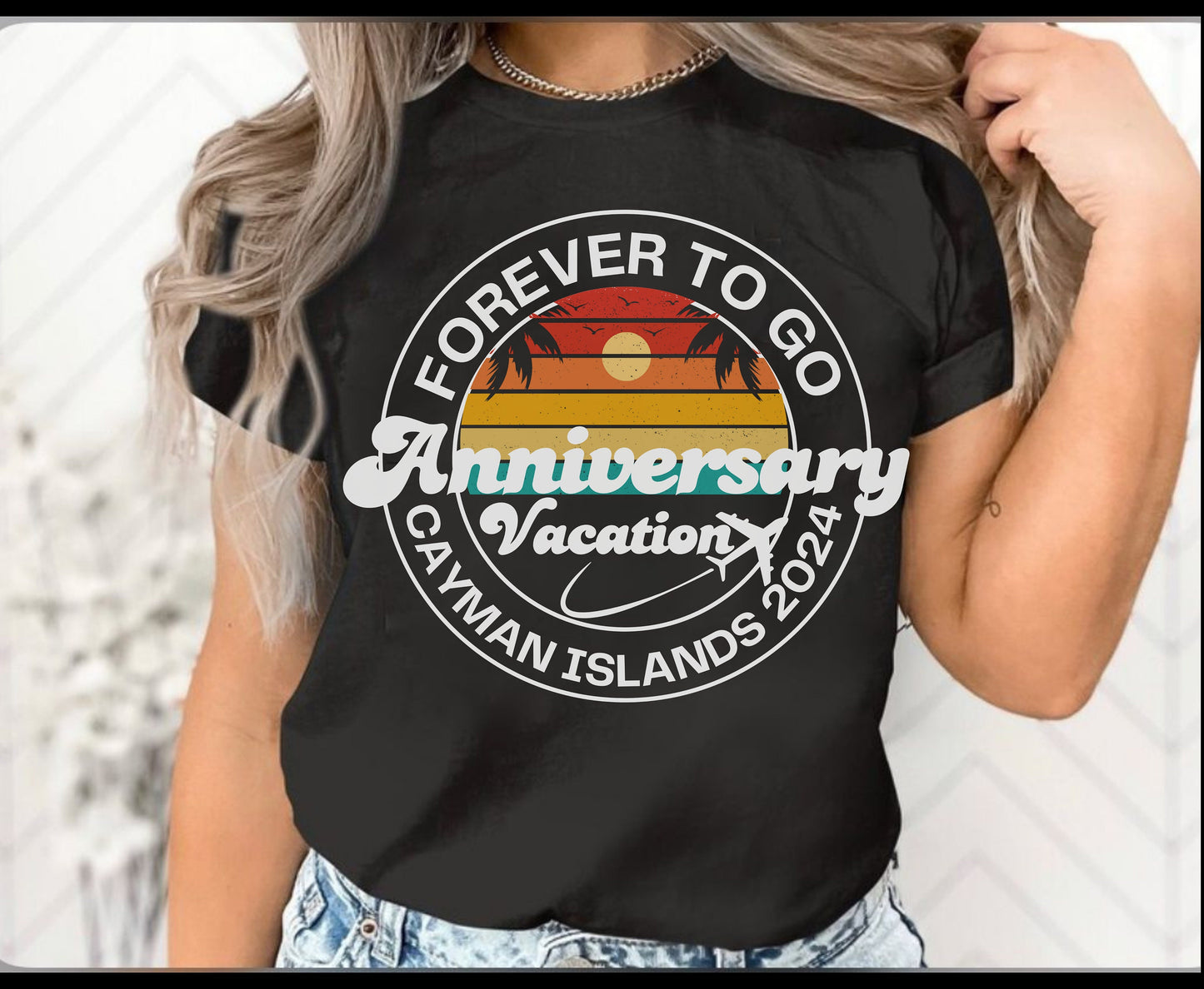 Anniversary vacation 2024 Shirt, Matching Couple Shirt, Anniversary Trip Shirts, Wedding Shirt, beach Party Shirt, Anniversary Vacation Shirt