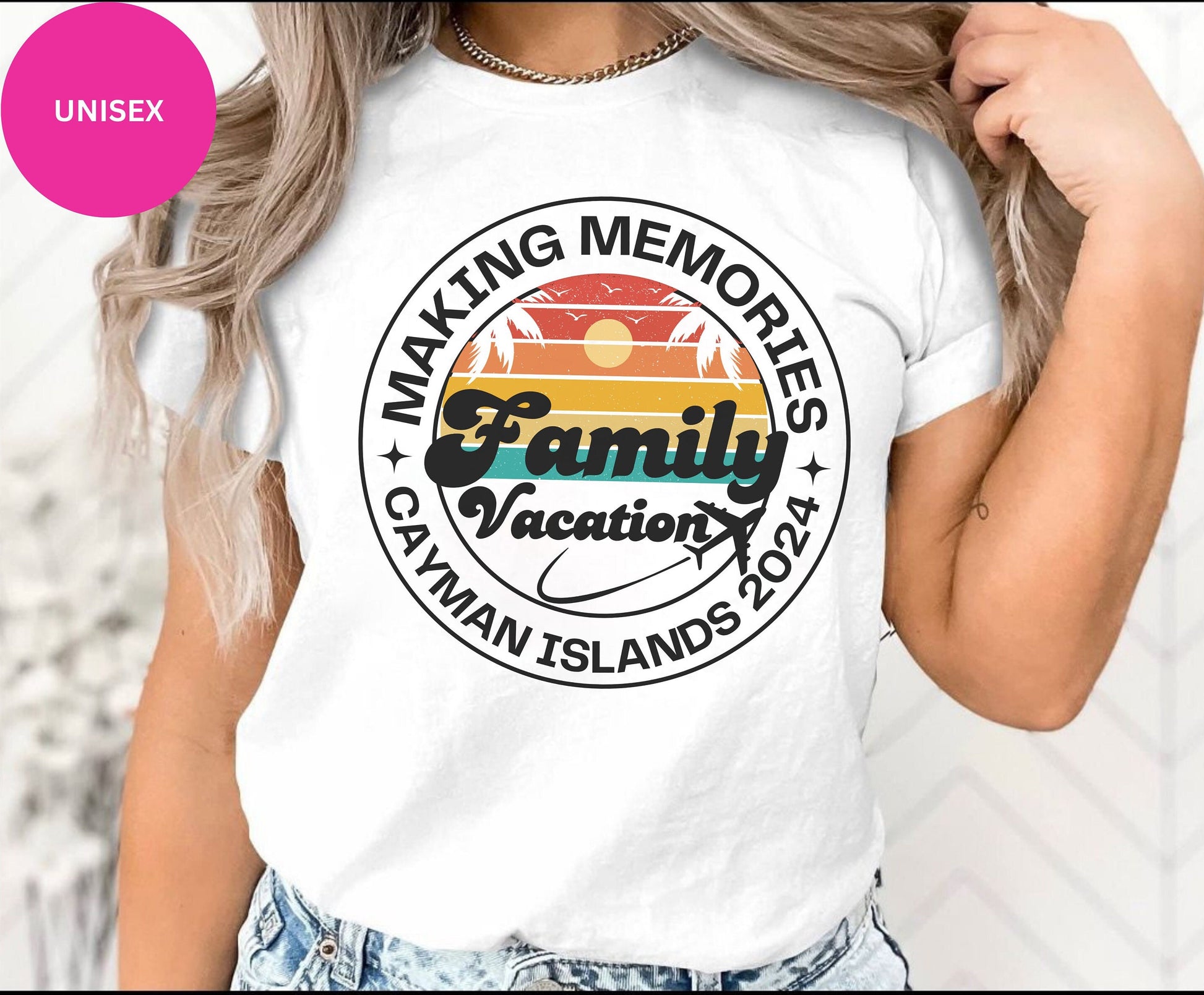 Custom Location family vacation T Shirt Matching family vacation Crew Tee beach Party Shirt Island Bday Gift Birthday Cruising Family Trip