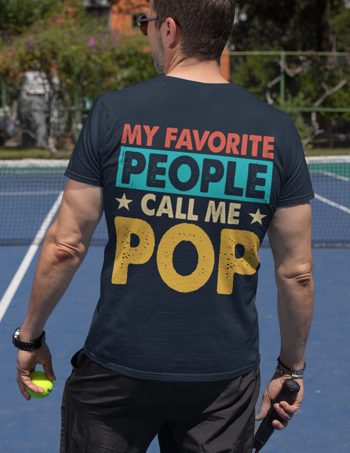 My Favorite People call me Pops Grandpa Tshirt, Grand dad Tee Shirt for men Father's day gift for Pops, Pop Christmas Birthday gifts for him