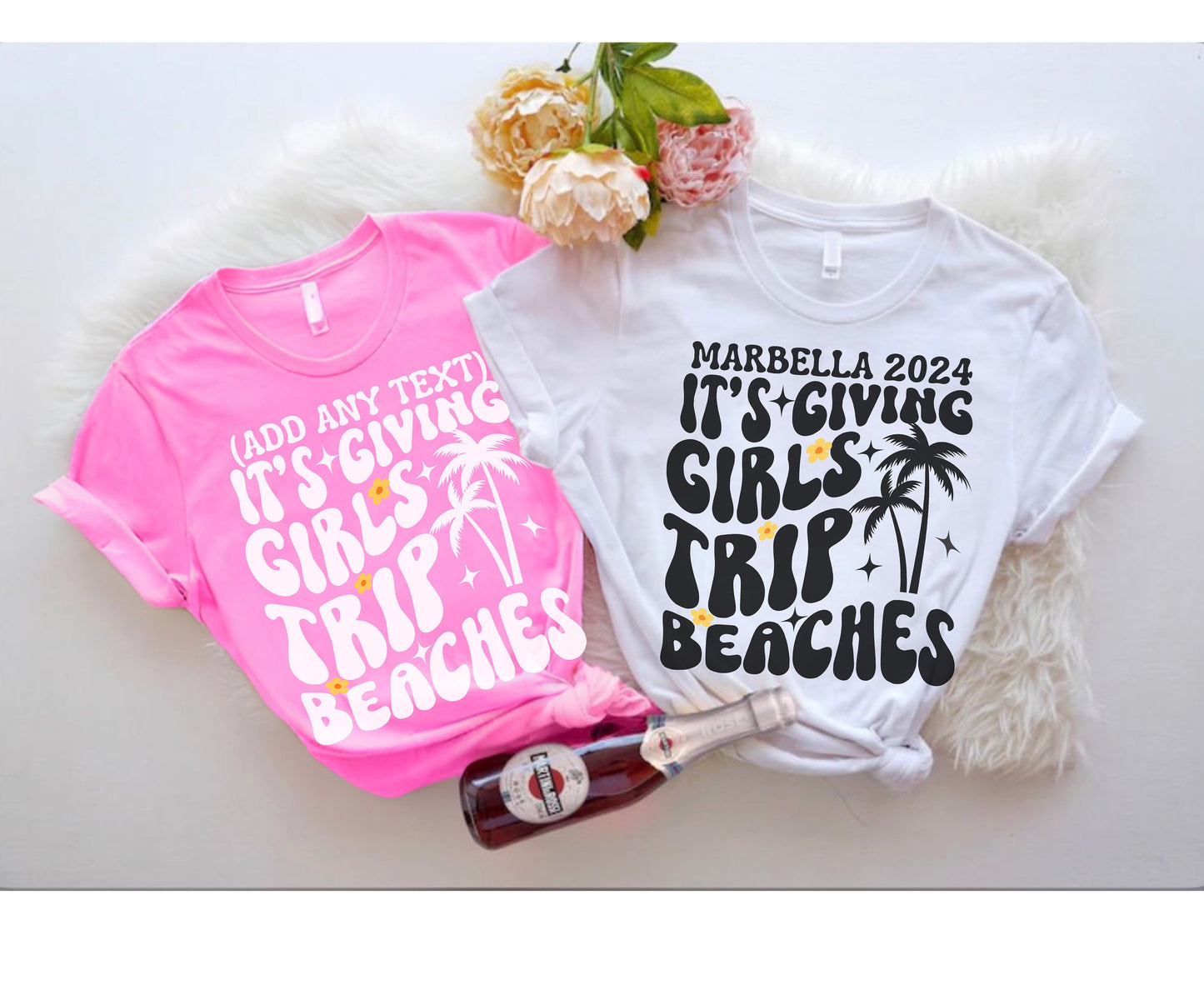 Custom Beach girls trip shirt