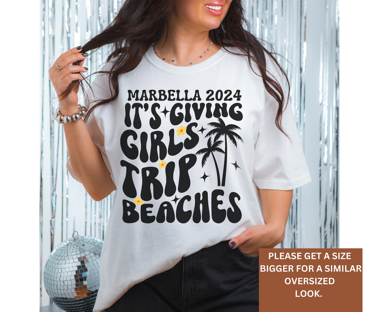 Girls Trip Retro Wavy Unisex Vacation Beach Shirts - Holiday  Gift Options