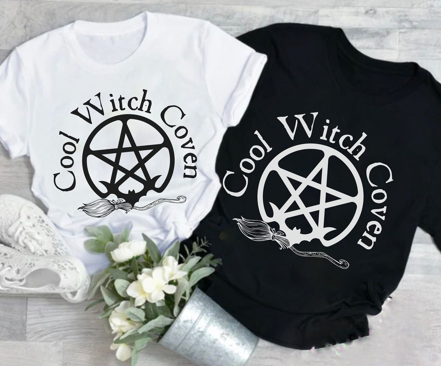 Cool witch coven 
 witch shirt for men women