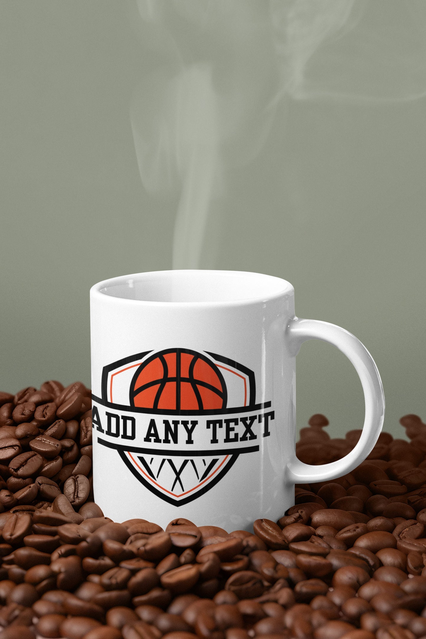 Personalized Basketball Lover Mug gifts for Dad Mum Uncle Friend Family, Basketball themed Mug, Basket ball gifts for men Birthday Christmas