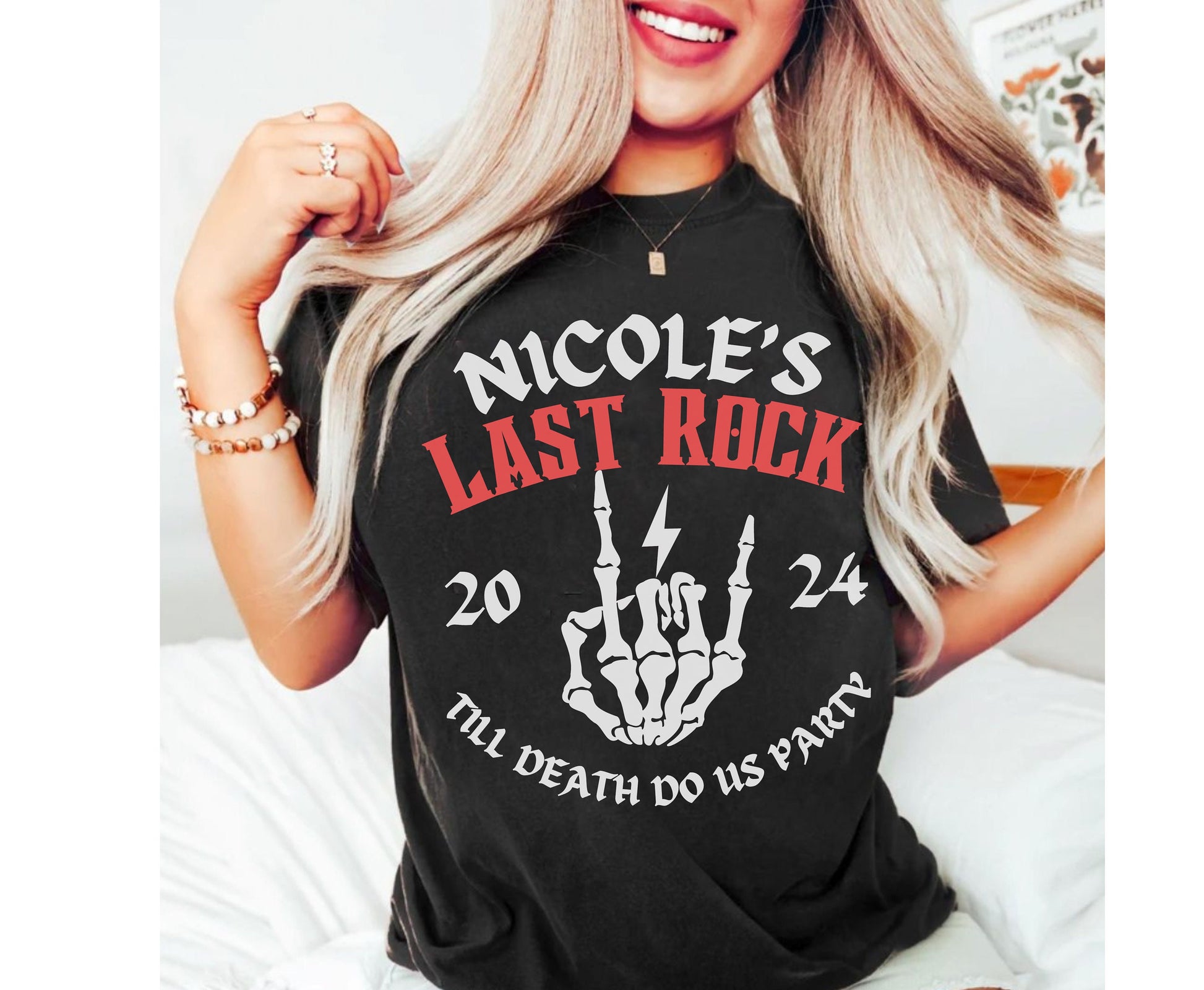 Bride Or Die Bachelorette Party Shirts Till Death Do We Party Rock And Roll Bride Bachelorette Spooky Bachelorette Shirts Witch Bachelorette