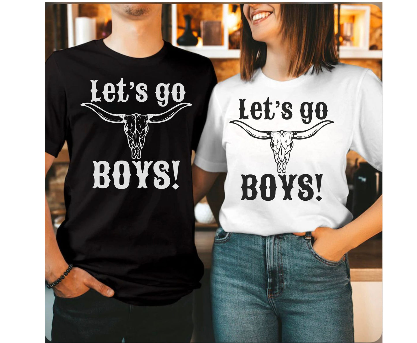 Western Theme Stag Party T-Shirts - Cowboy Cowgirl Rodeo Groomsmen Gifts