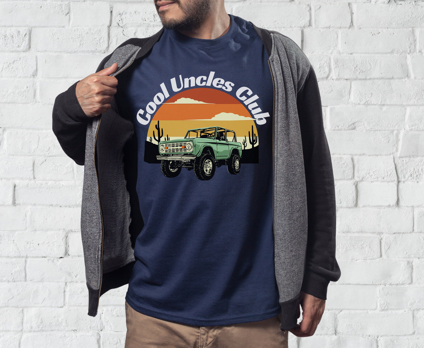 Cool Uncle Club Tshirt Hoodie Sweatshirt