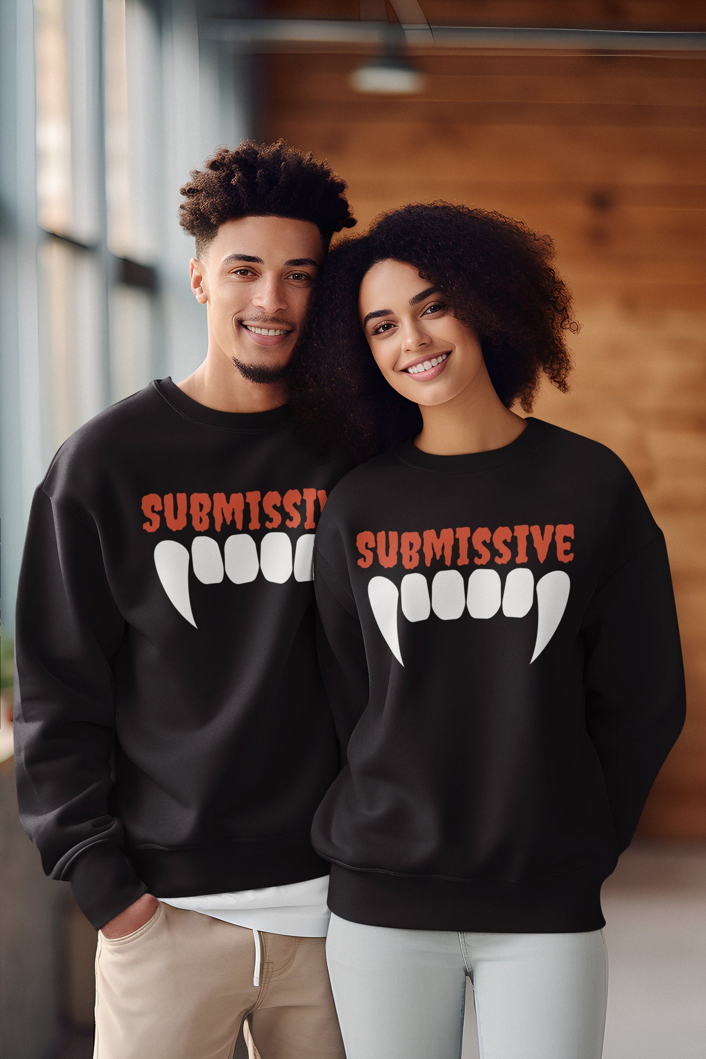 Sub-Dom COUPLE HALLOWEEN Tee SHIRT Spooky Season Gifts for Wife Husband Boyfriend girlfriend Funny Couple Witch Fall T Shirt Sweatshirt gift