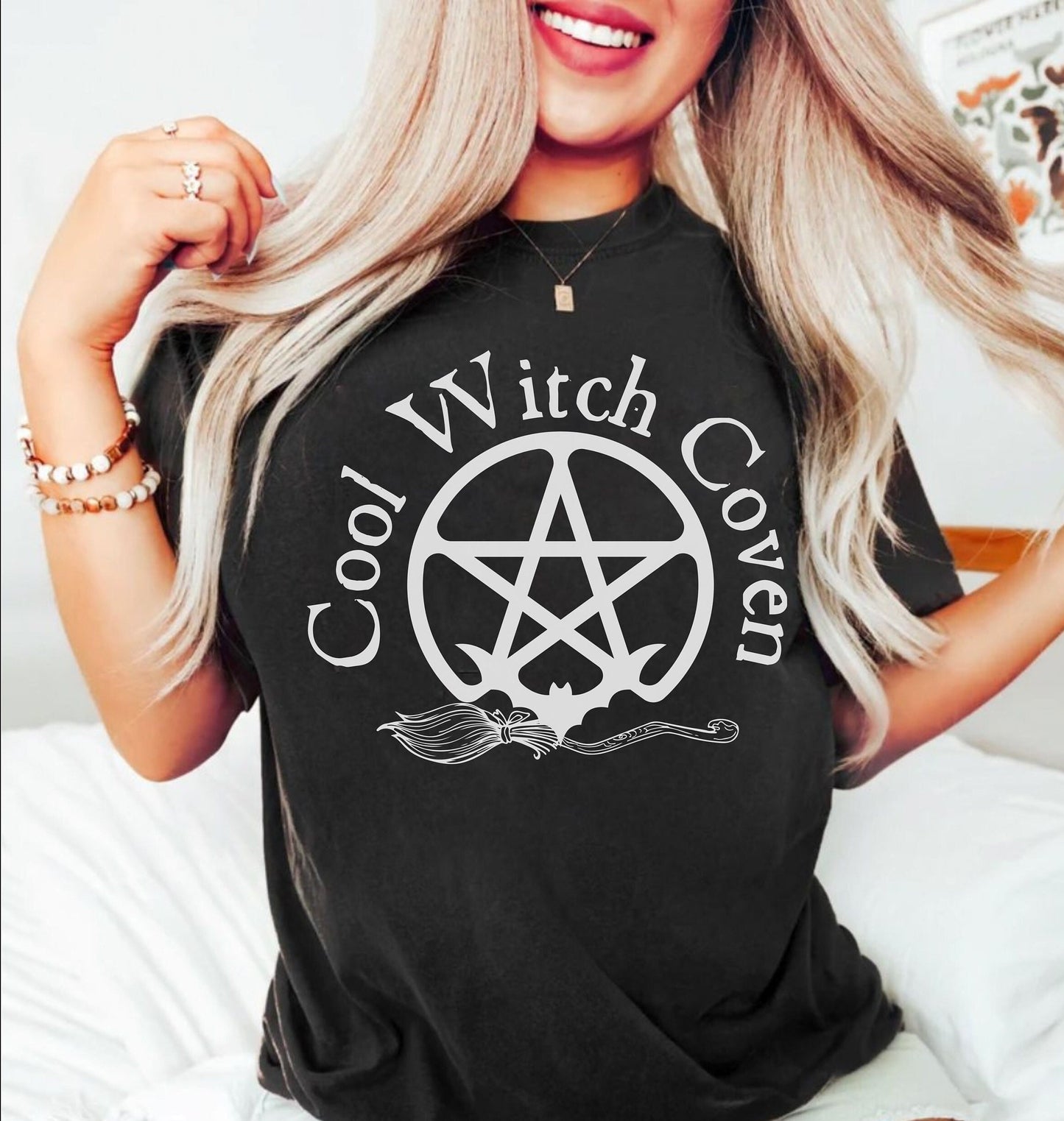 Cool witch coven 
 witch shirt for men women