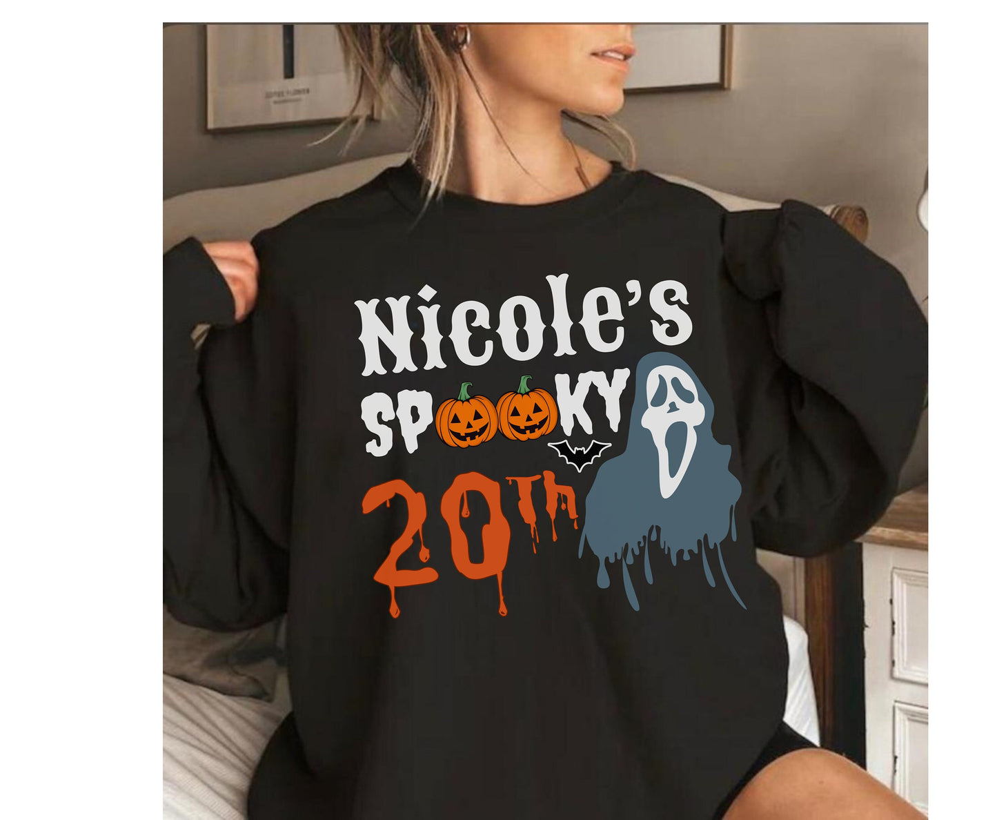 20th Halloween Birthday Shirt gift for men women Unisex Halloween Jumper BIRTHDAY gifts for her and him