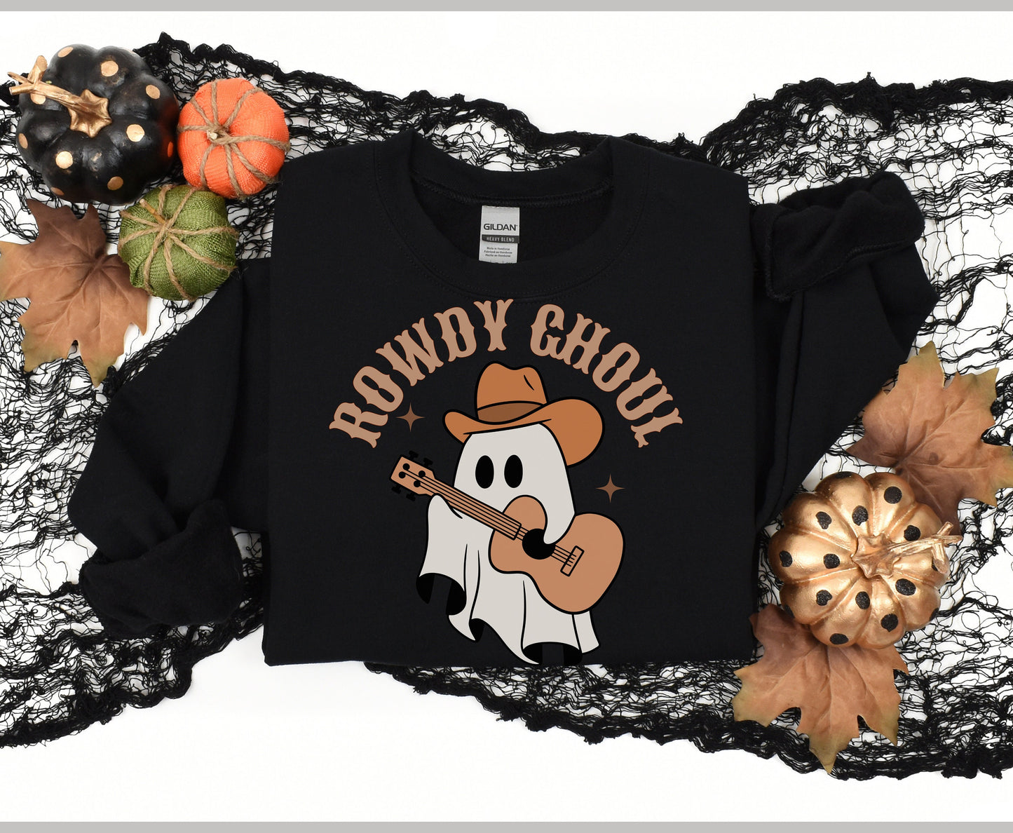 ROWDY GHOUL ERA Cowboy themed Halloween Shirt for men women Western Cowgirl Ghost Halloween T Shirt for men women Country Halloween Shirts