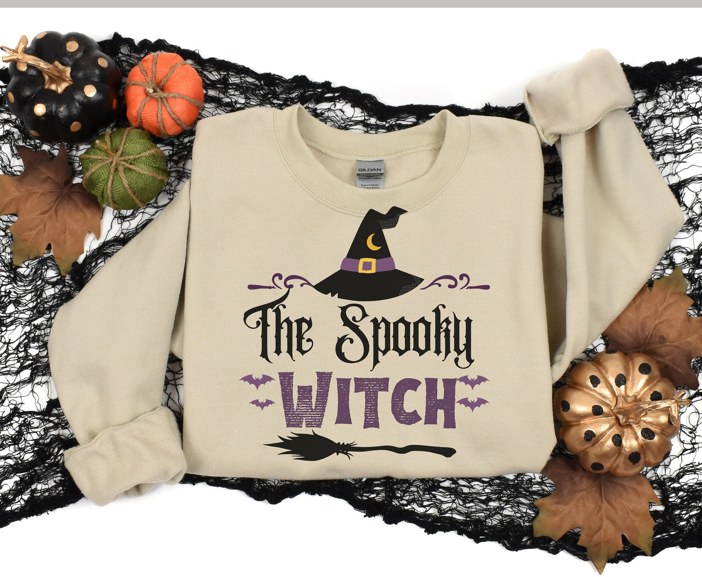 Spooky Witch Halloween Shirt for men women, Spooky Halloween with gifts for him her Halloween Witch Shirts Halloween Witch Sweatshirt Hoodie