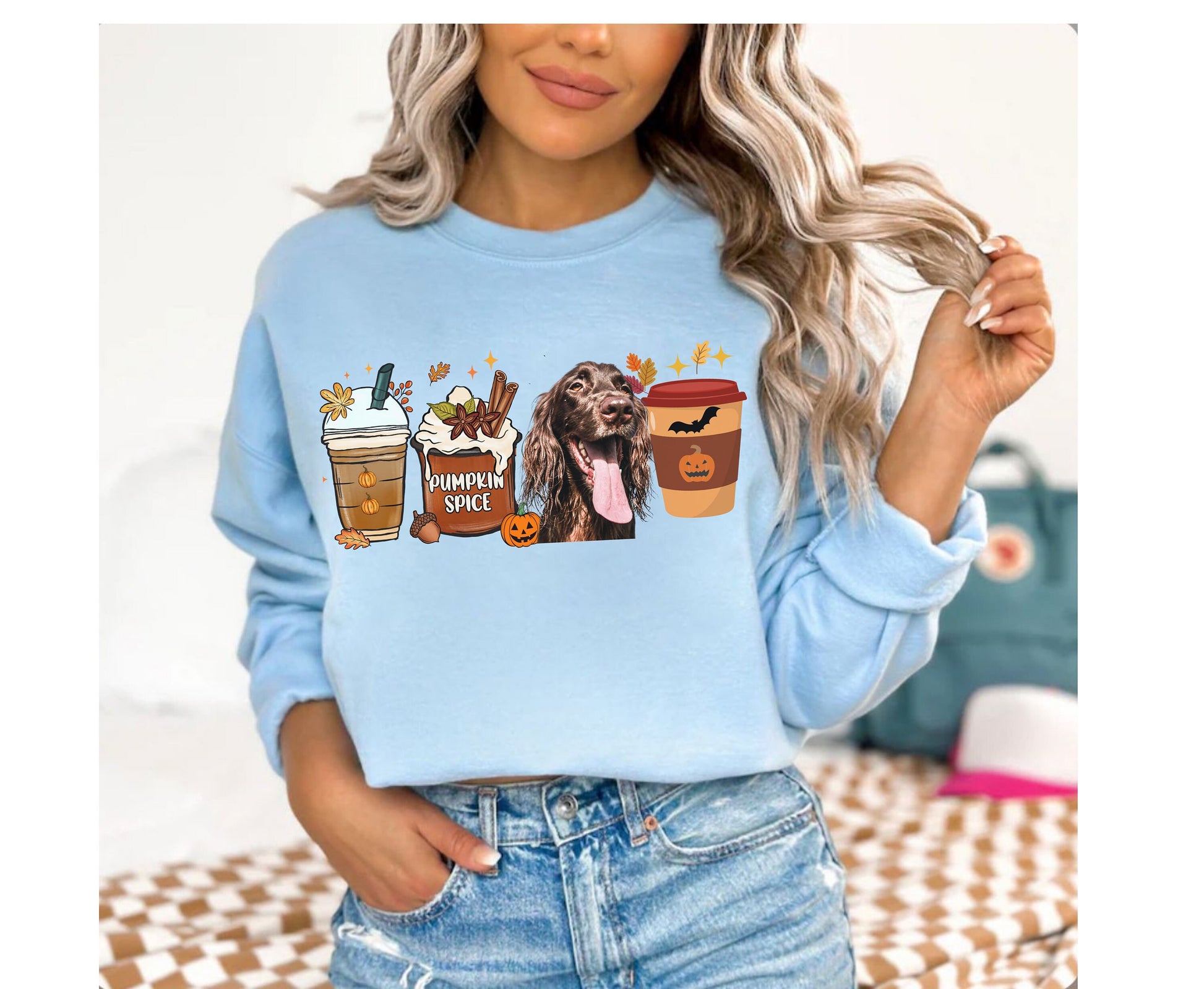 Cocker Spaniel Fall Halloween Shirt