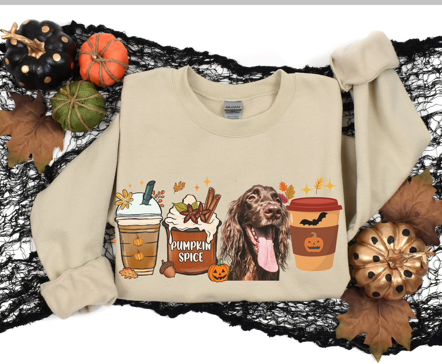 Cocker Spaniel Fall Halloween Shirt